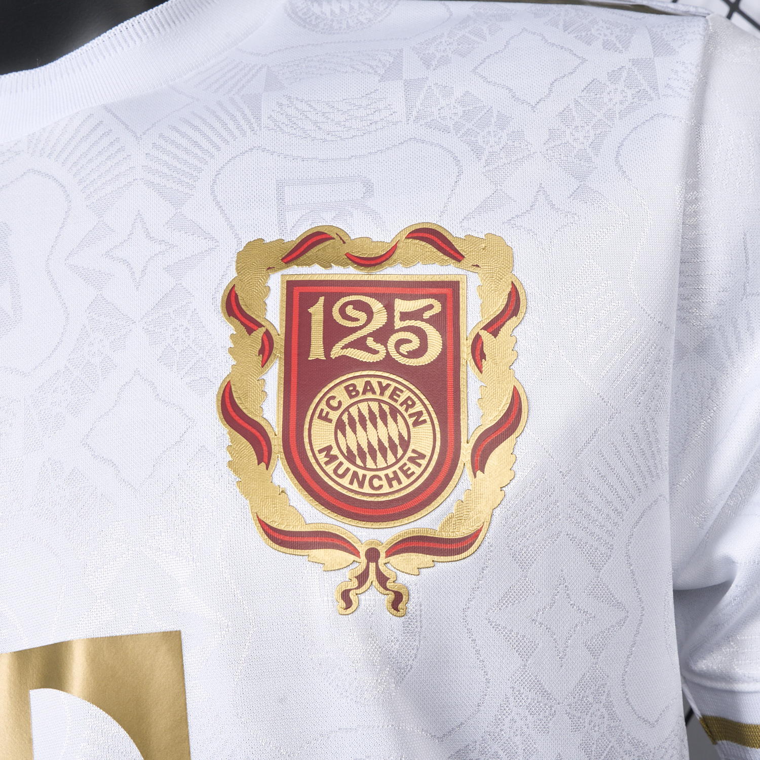 AlphaJersey-Bayern Munich 2025 White 125th Anniversary Jersey - Player Version