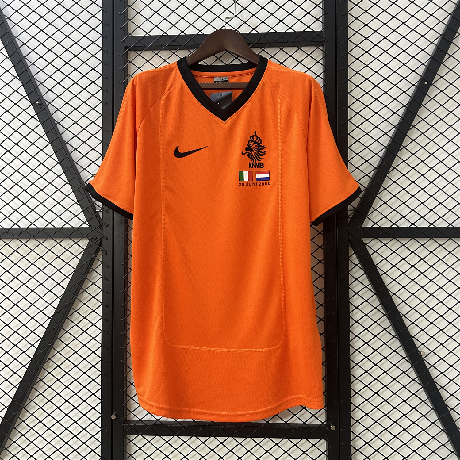 AlphaJersey-Retro Netherlands 2000 Home Stadium Jersey