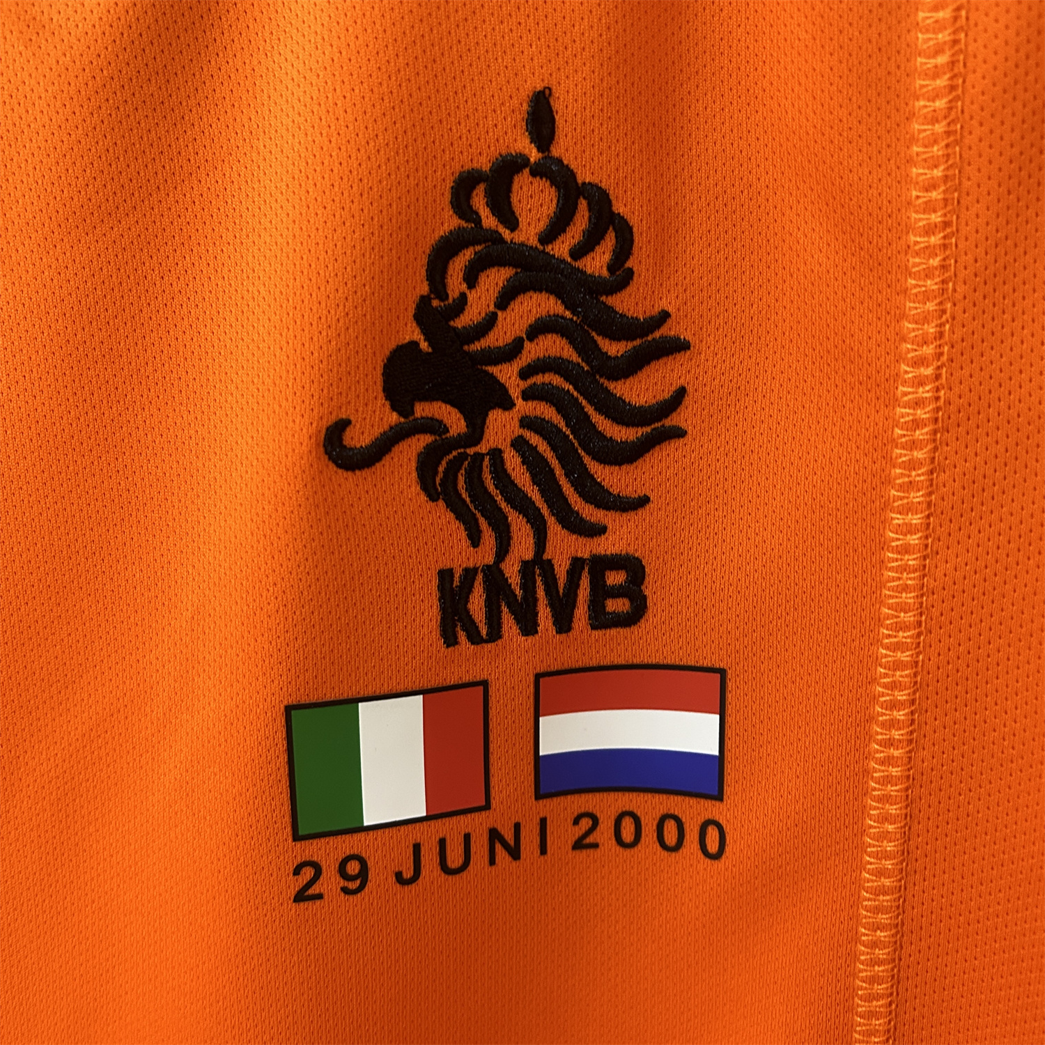 AlphaJersey-Retro Netherlands 2000 Home Stadium Jersey