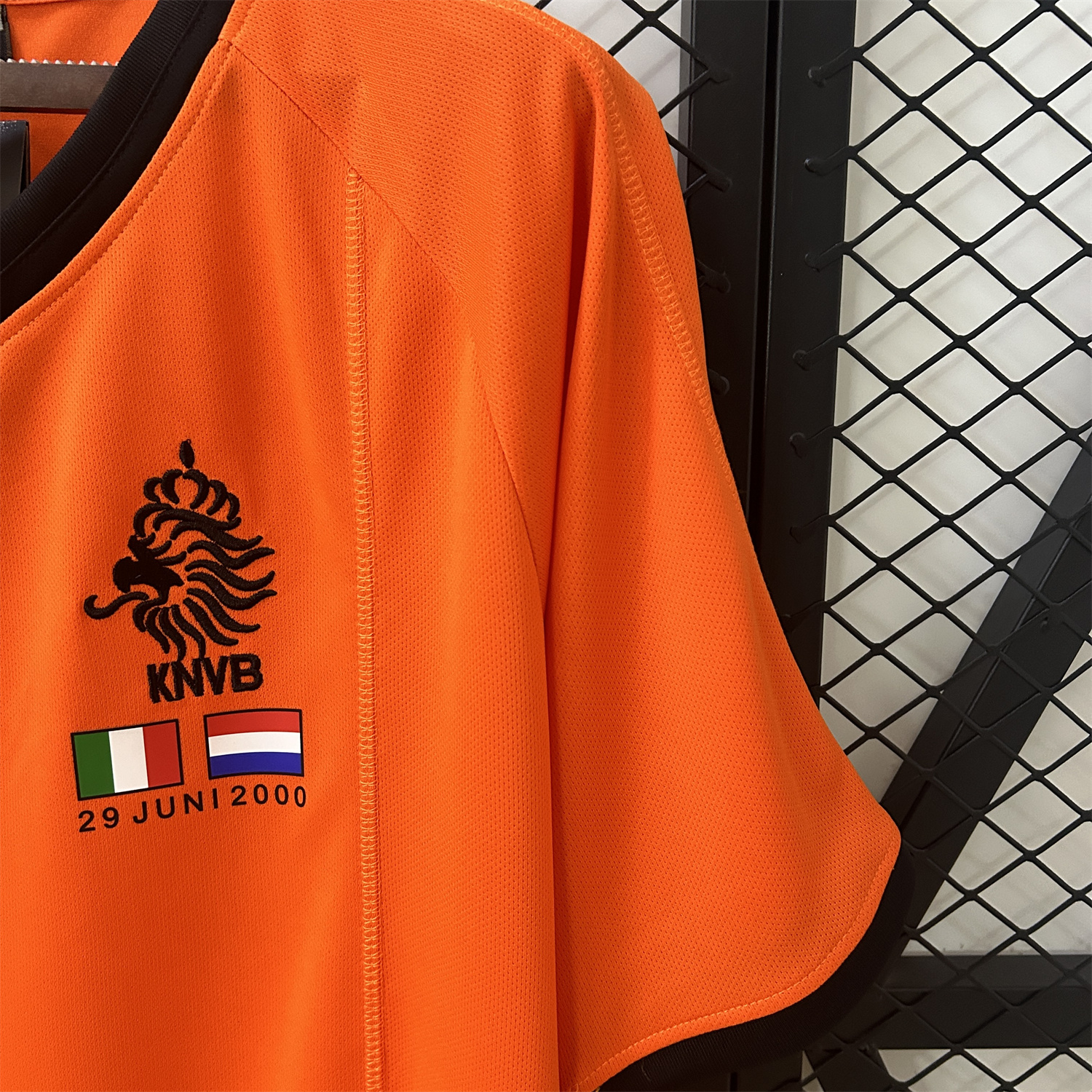 AlphaJersey-Retro Netherlands 2000 Home Stadium Jersey
