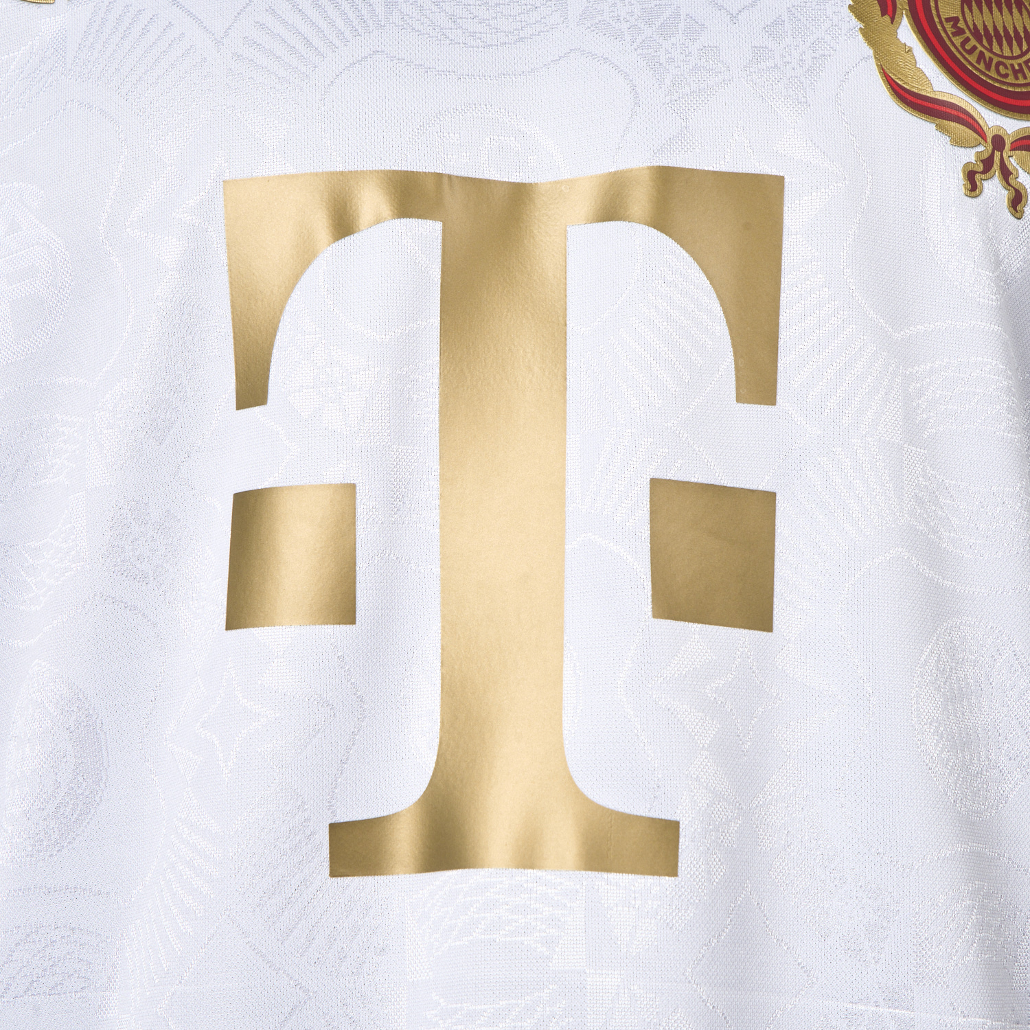 AlphaJersey-Bayern Munich 2025 White 125th Anniversary Jersey - Player Version