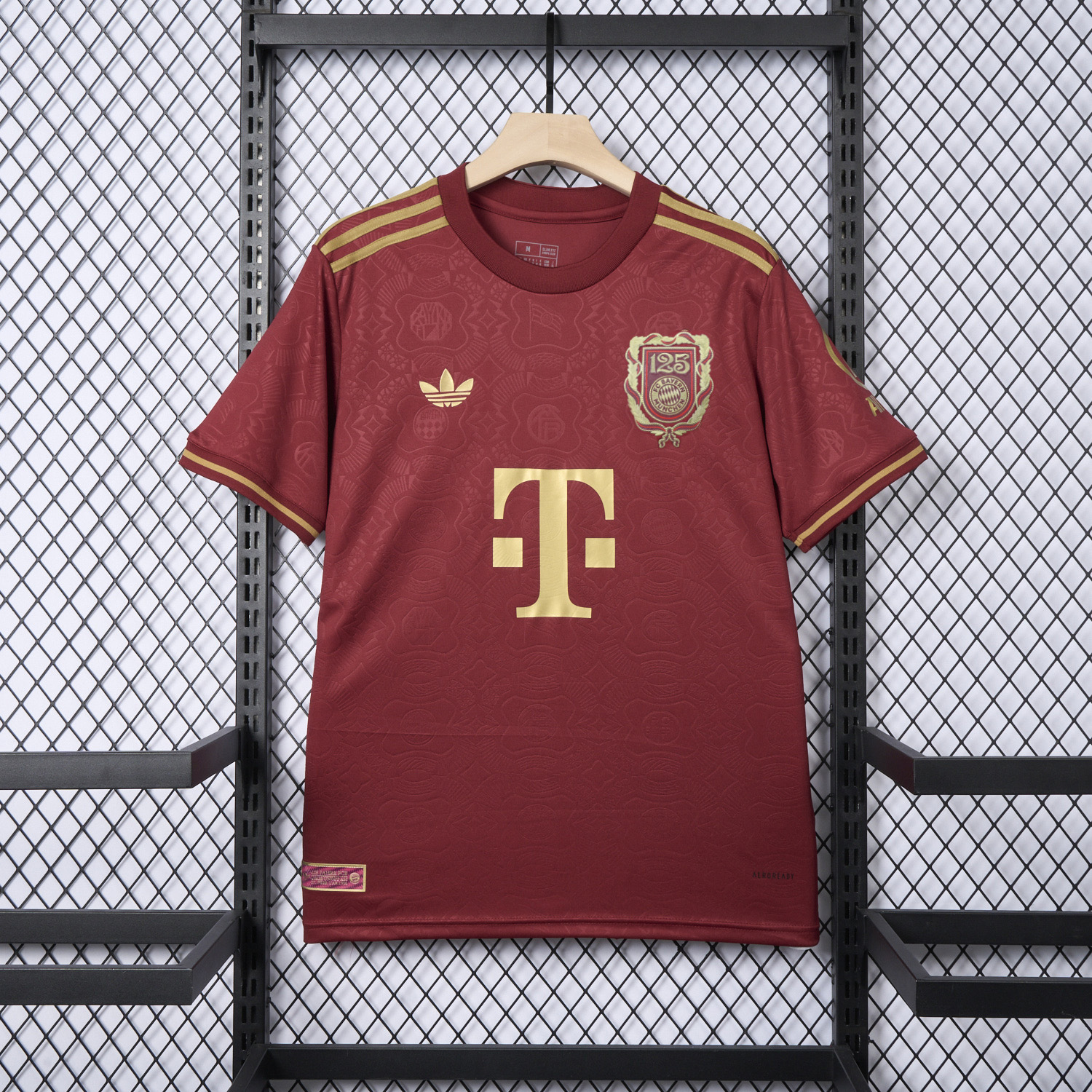 AlphaJersey-Bayern Munich 2025 Red 125th Anniversary Jersey - Fans Version