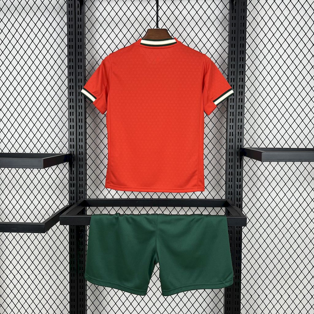 AlphaJersey-Portugal 2025-26 Home Kids Kit