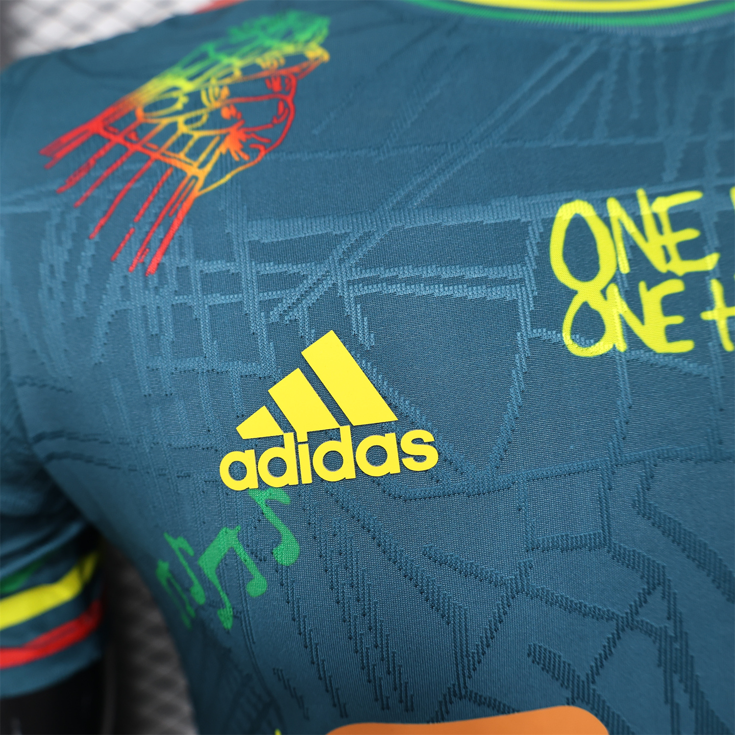 AlphaJersey-Ajax x B-O-B Marly 25-26 Deep Green Special Edition Jersey - Player Version