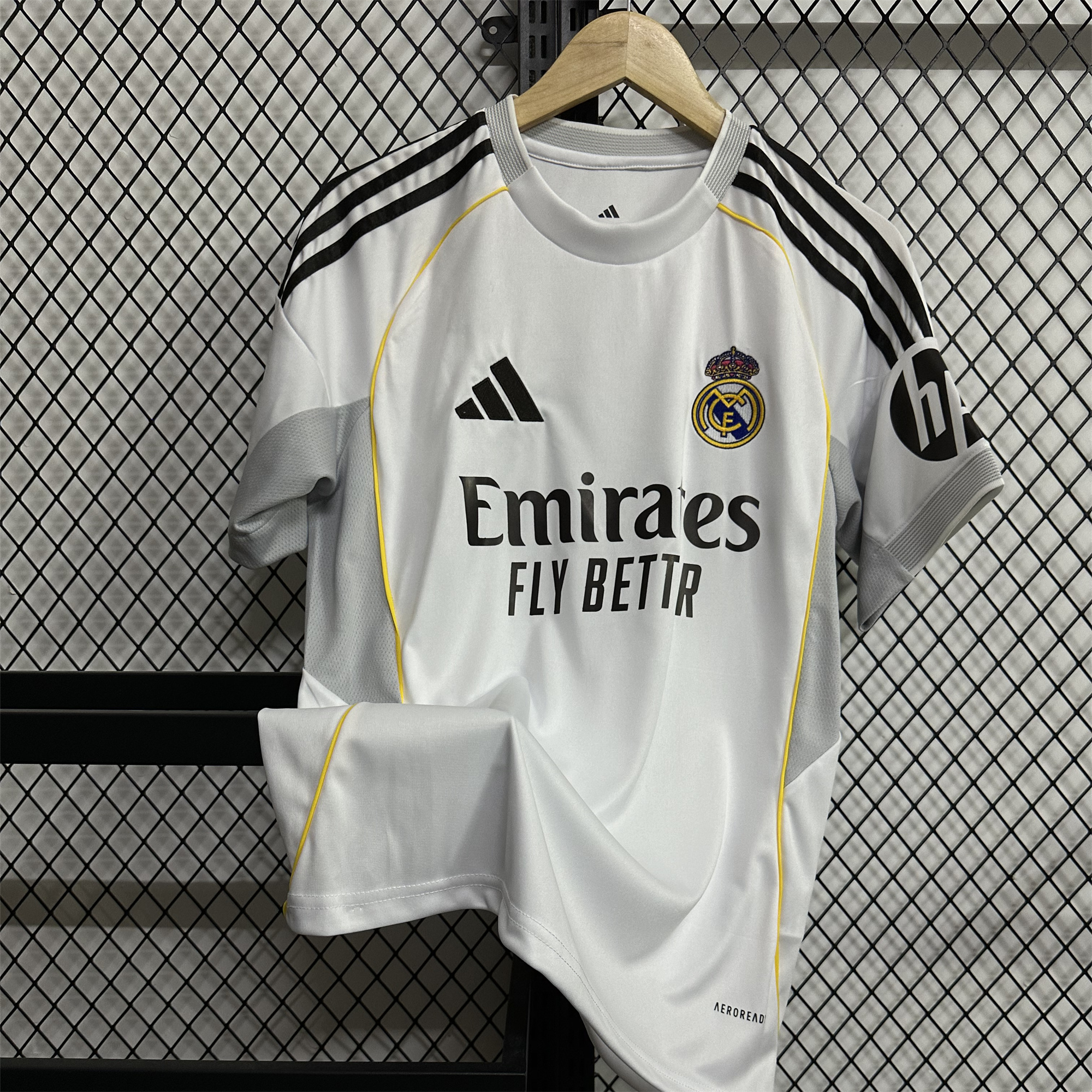 AlphaJersey-Real Madrid 2025-26 Home Jersey (Informal-release Version) - Fans Version