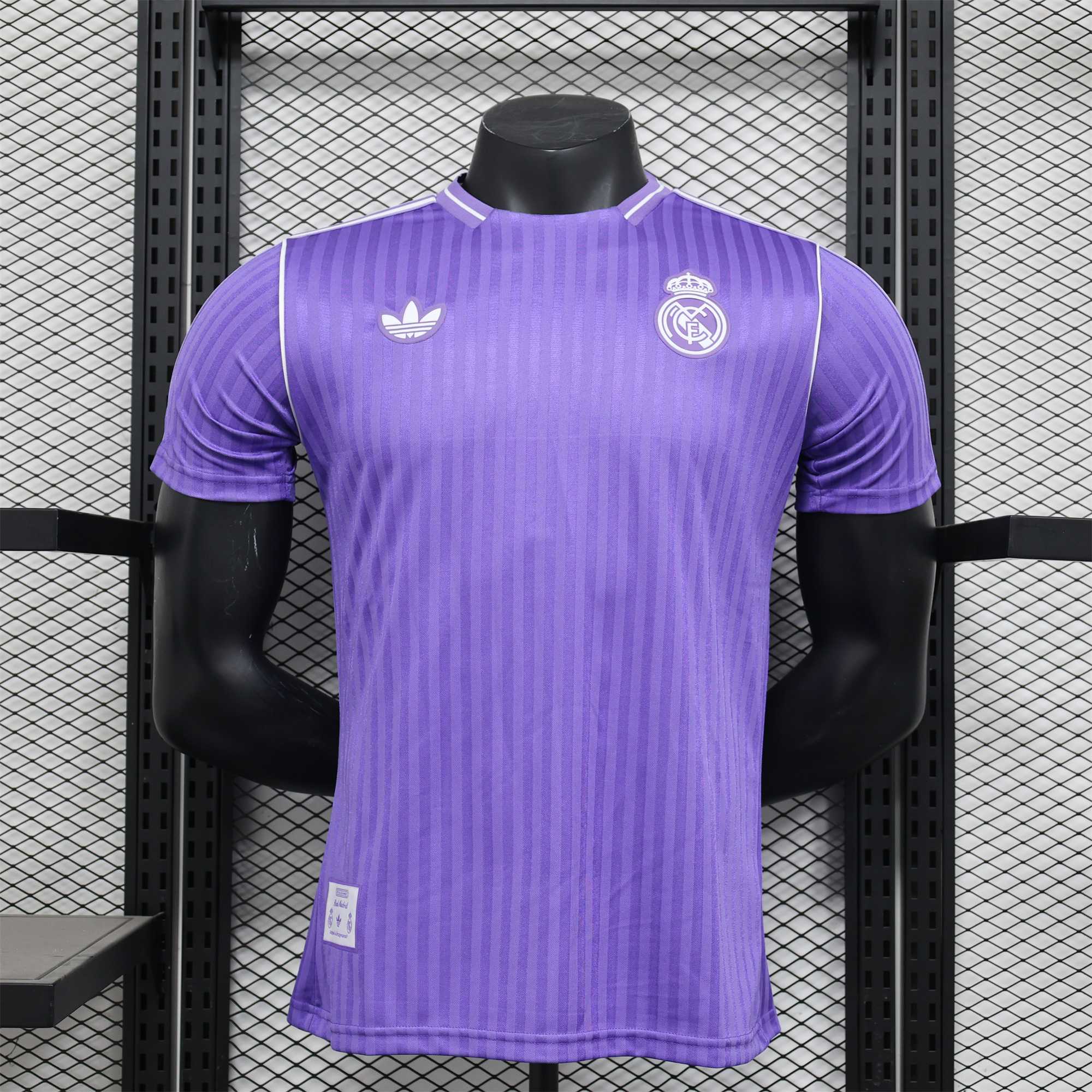 AlphaJersey-Real Madrid 2025 Purple Icon Retro Jersey - Player Version