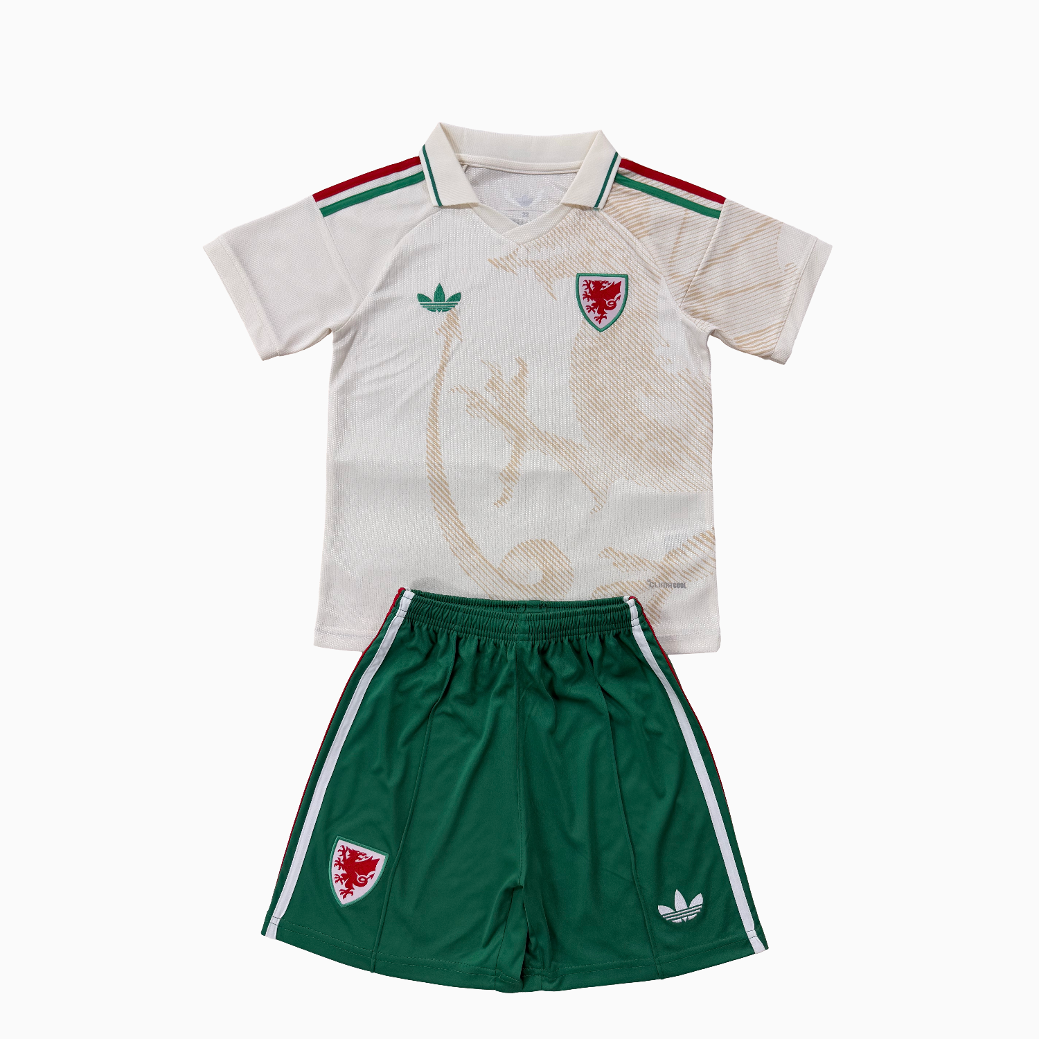 AlphaJersey-Wales 2026 Away Men's Adult Jersey Set - Fans Version