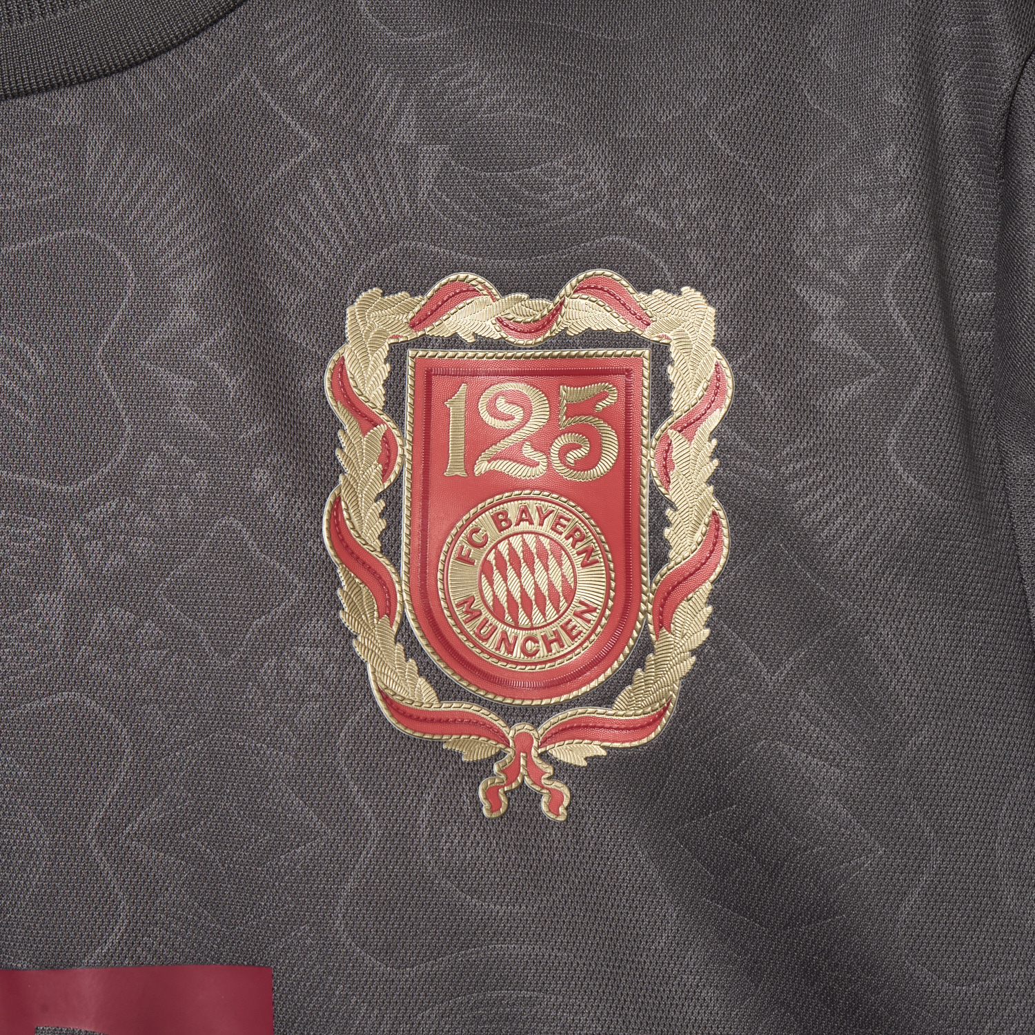 AlphaJersey-Bayern Munich 2025 Grey 125th Anniversary Jersey - Fans Version