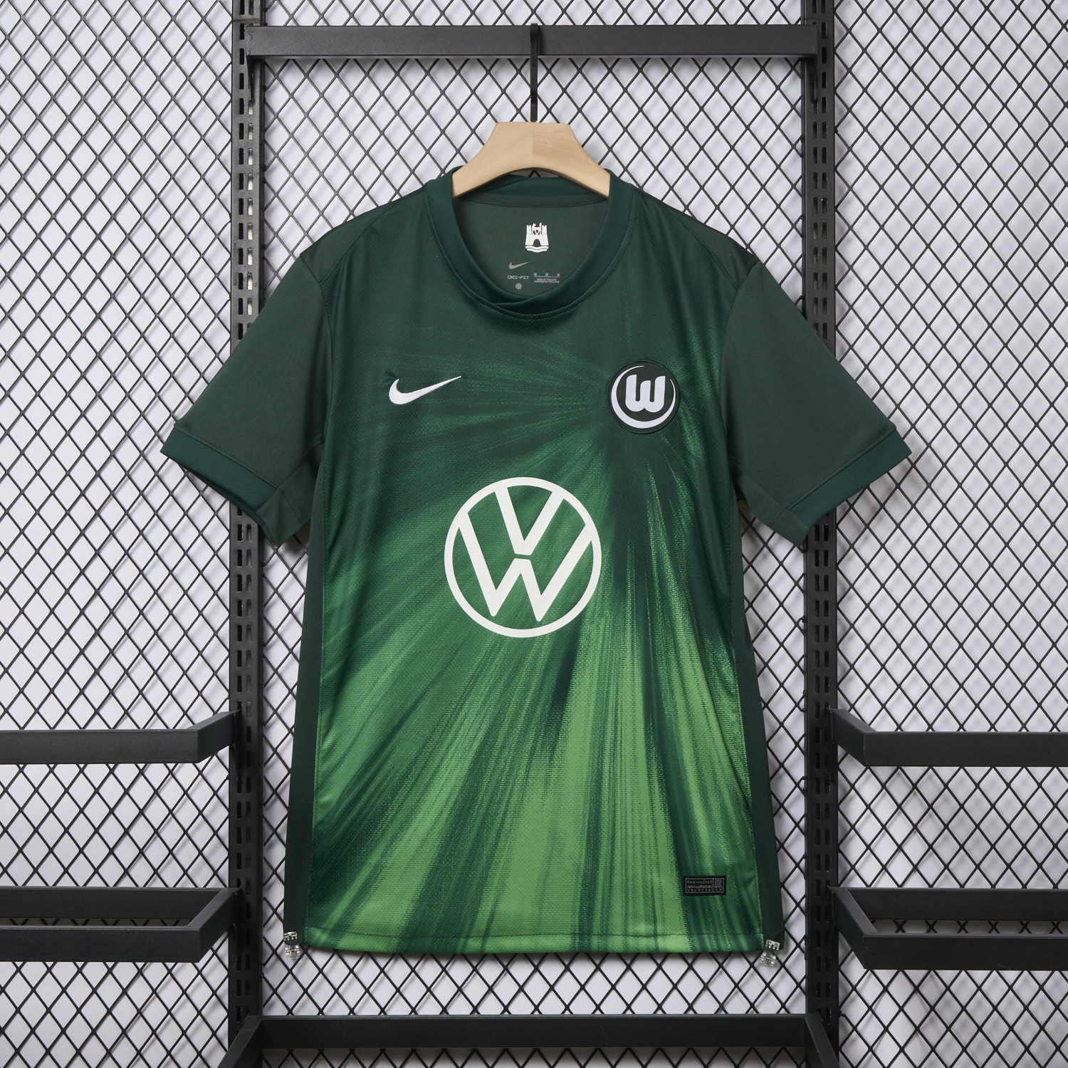 AlphaJersey-Wolfsburg 25-26 Home Green Jersey - Fans Version