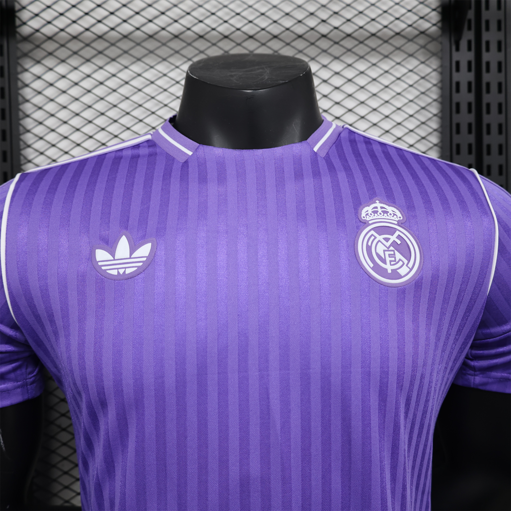 AlphaJersey-Real Madrid 2025 Purple Icon Retro Jersey - Player Version