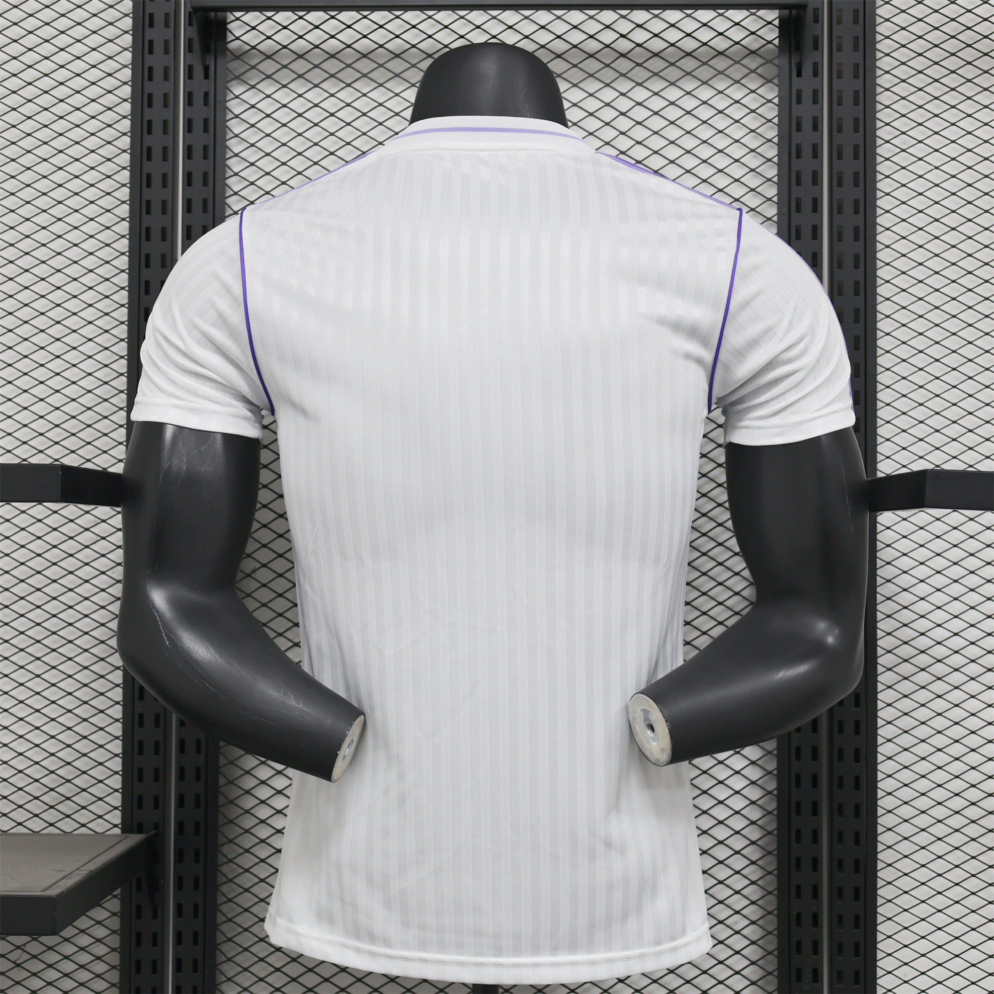 AlphaJersey-Real Madrid 2025 White Icon Retro Jersey - Player Version