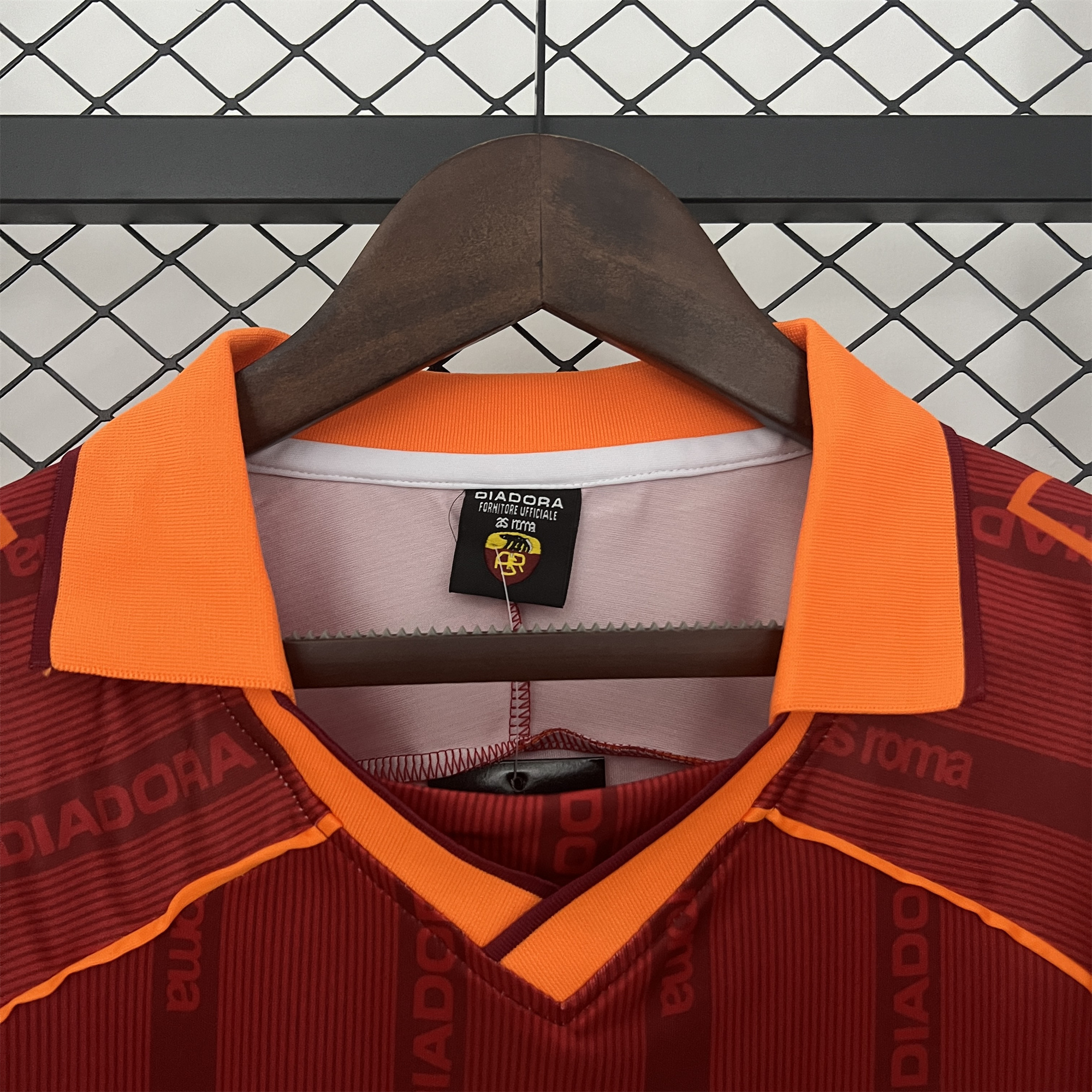 AlphaJersey-Retro Roma 1999-00 Home Jersey