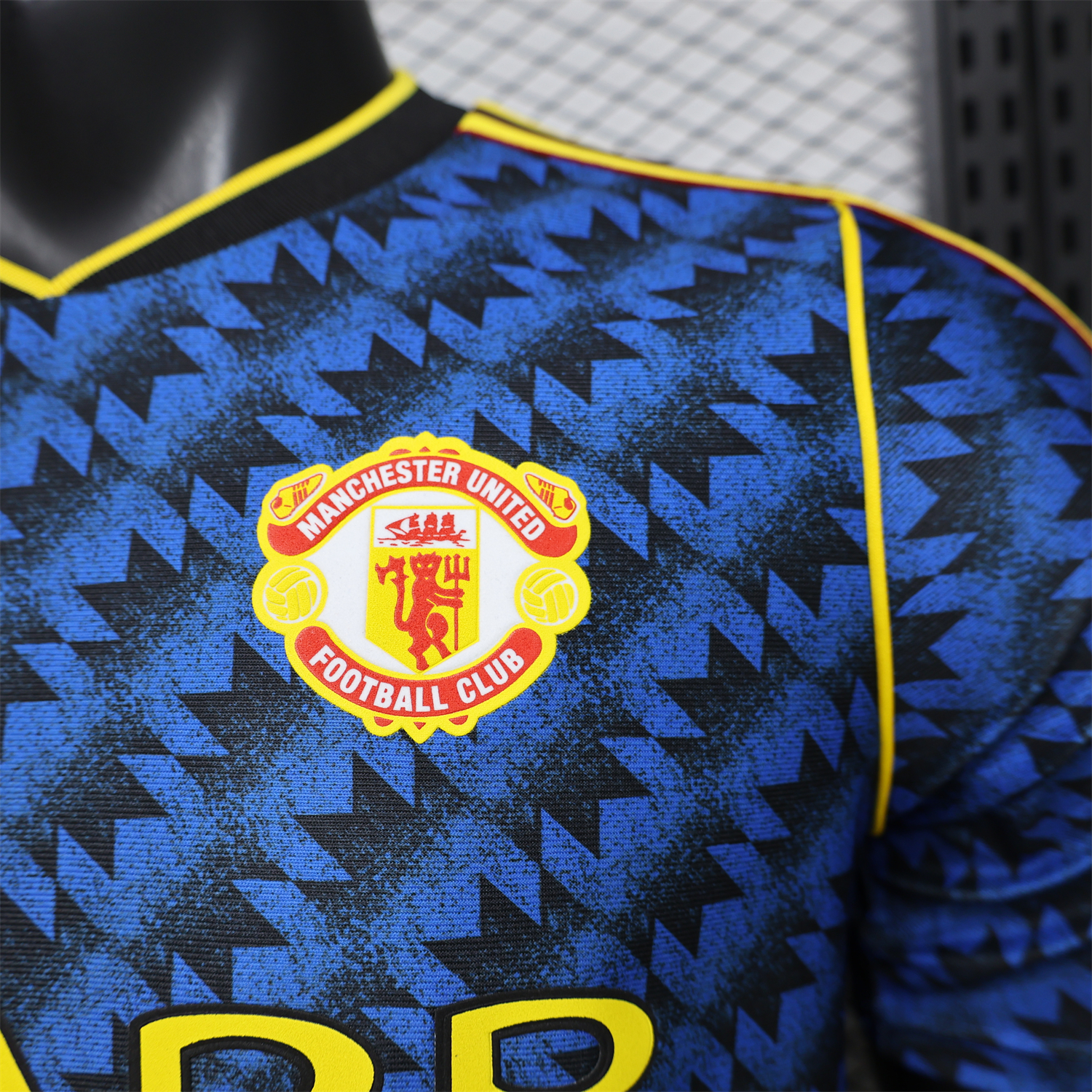 AlphaJersey-Manchester United 26-27 Retro Style Casual Dark Blue Special Jersey - Player Version