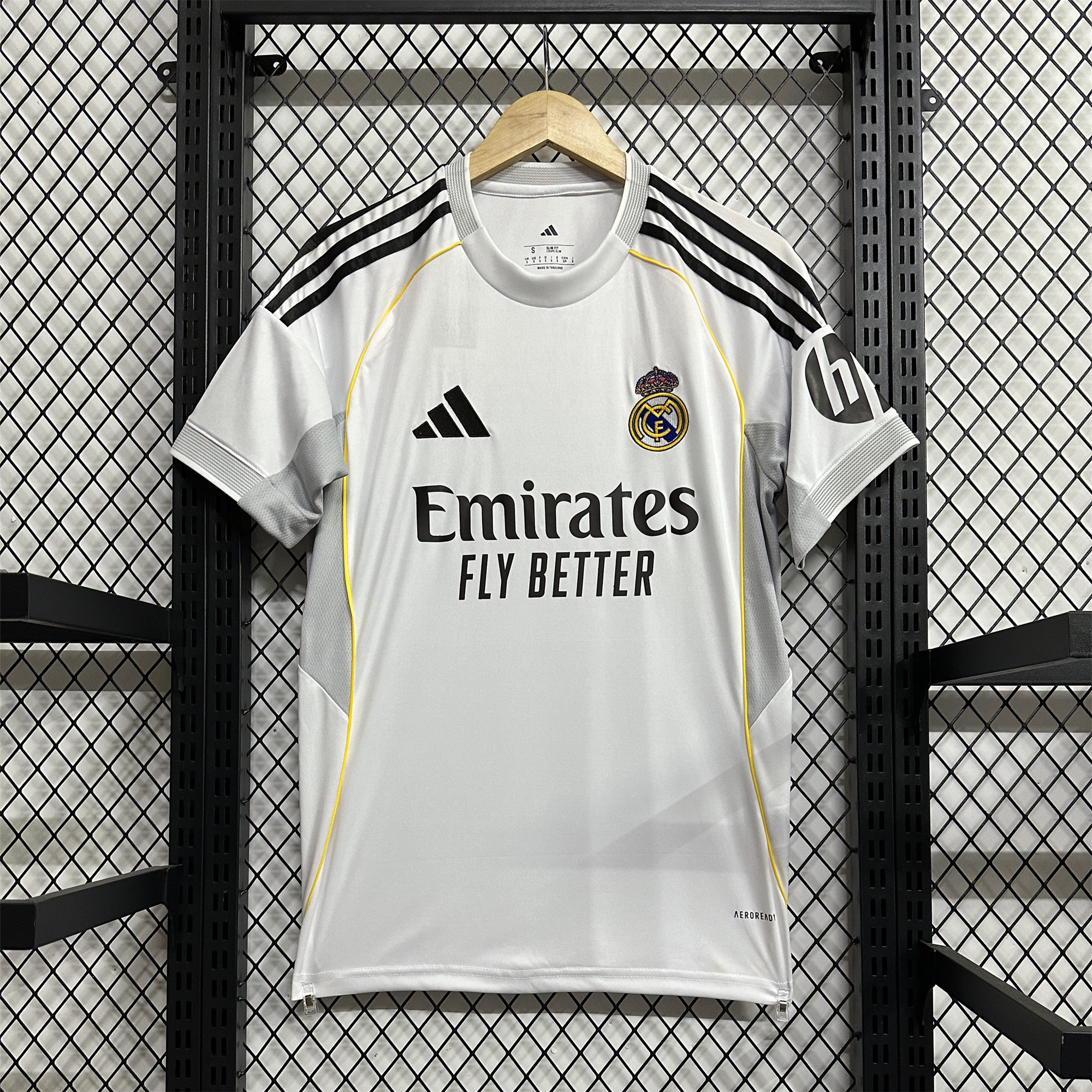 AlphaJersey-Real Madrid 2025-26 Home Jersey (Informal-release Version) - Fans Version