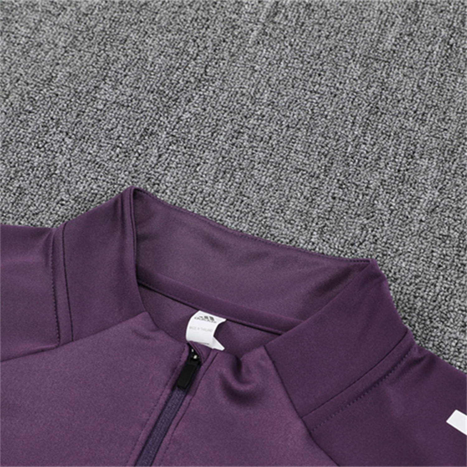 AlphaJersey-Manchester United 25-26 Long Sleeves Training Set - Purple Top & Black Pants