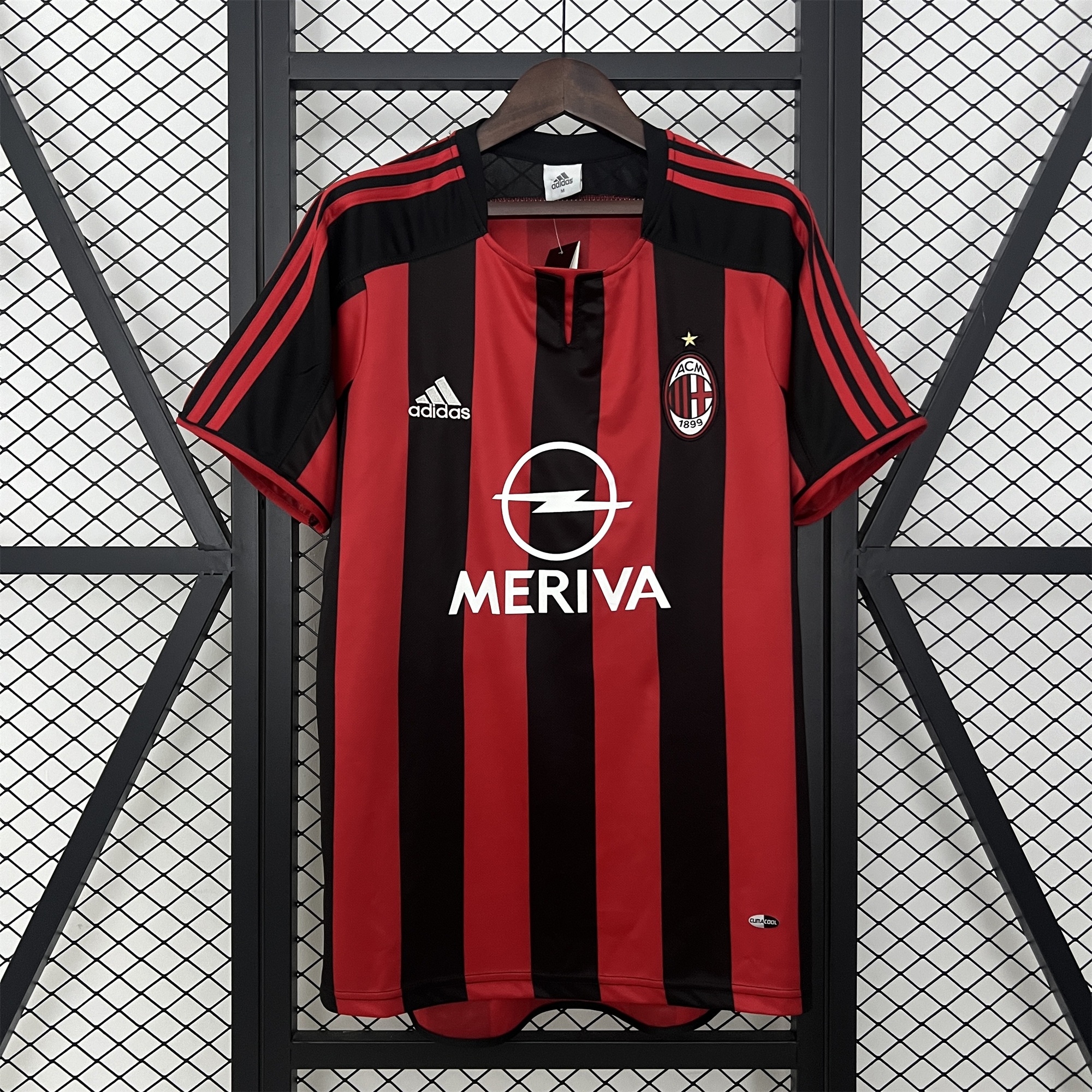 AlphaJersey-Retro AC Milan 2003-04 Home Jersey