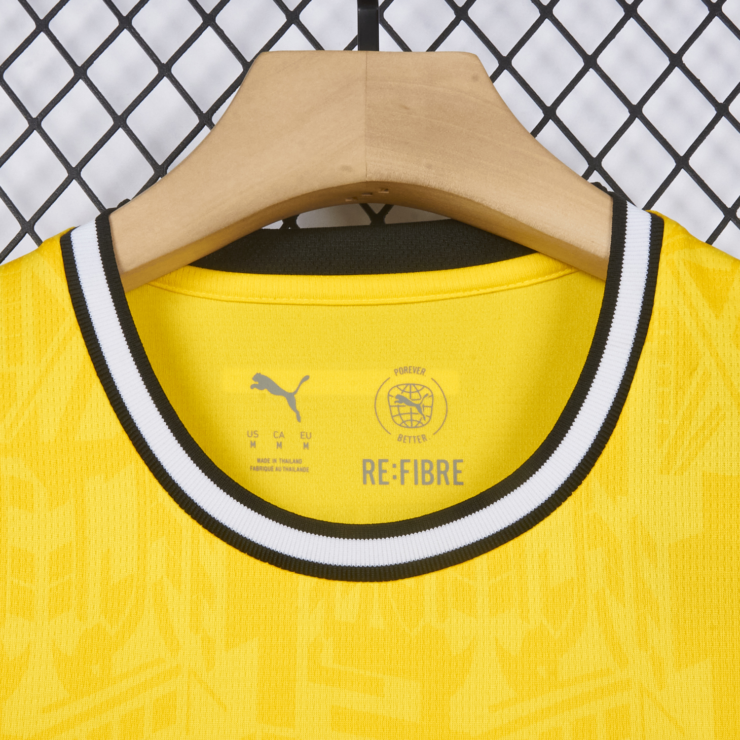 AlphaJersey-【Hummels Special Font】Dortmund 26-27 Home Jersey - Fans Version