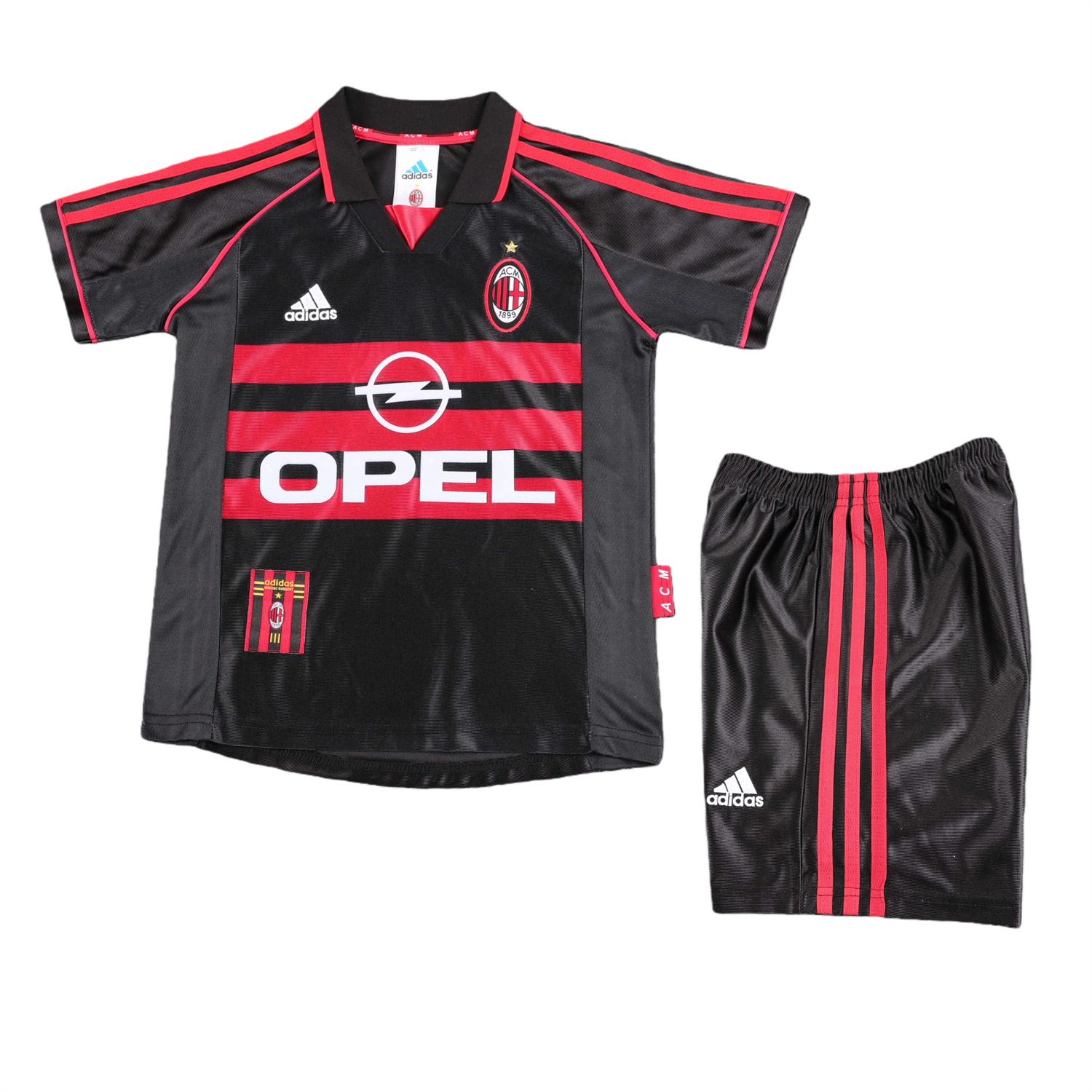 AlphaJersey-Retro AC Milan 1998-99 Third Kids Kit