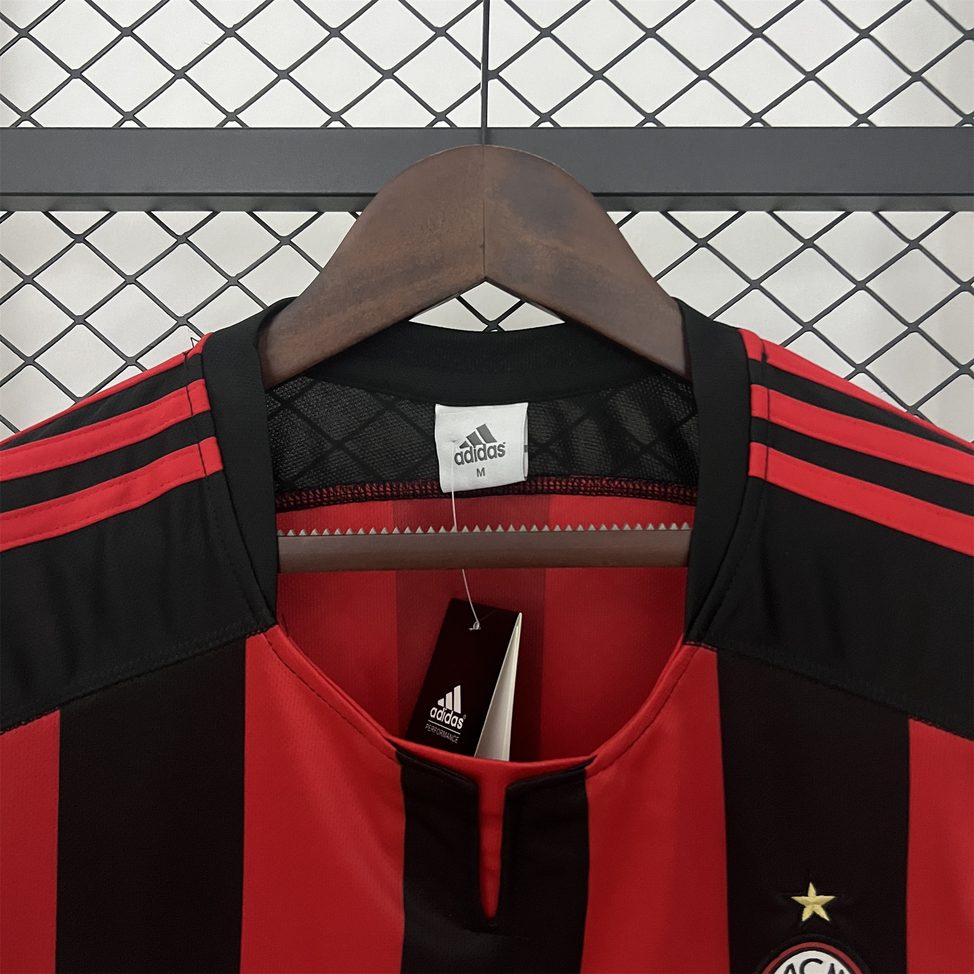 AlphaJersey-Retro AC Milan 2003-04 Home Jersey