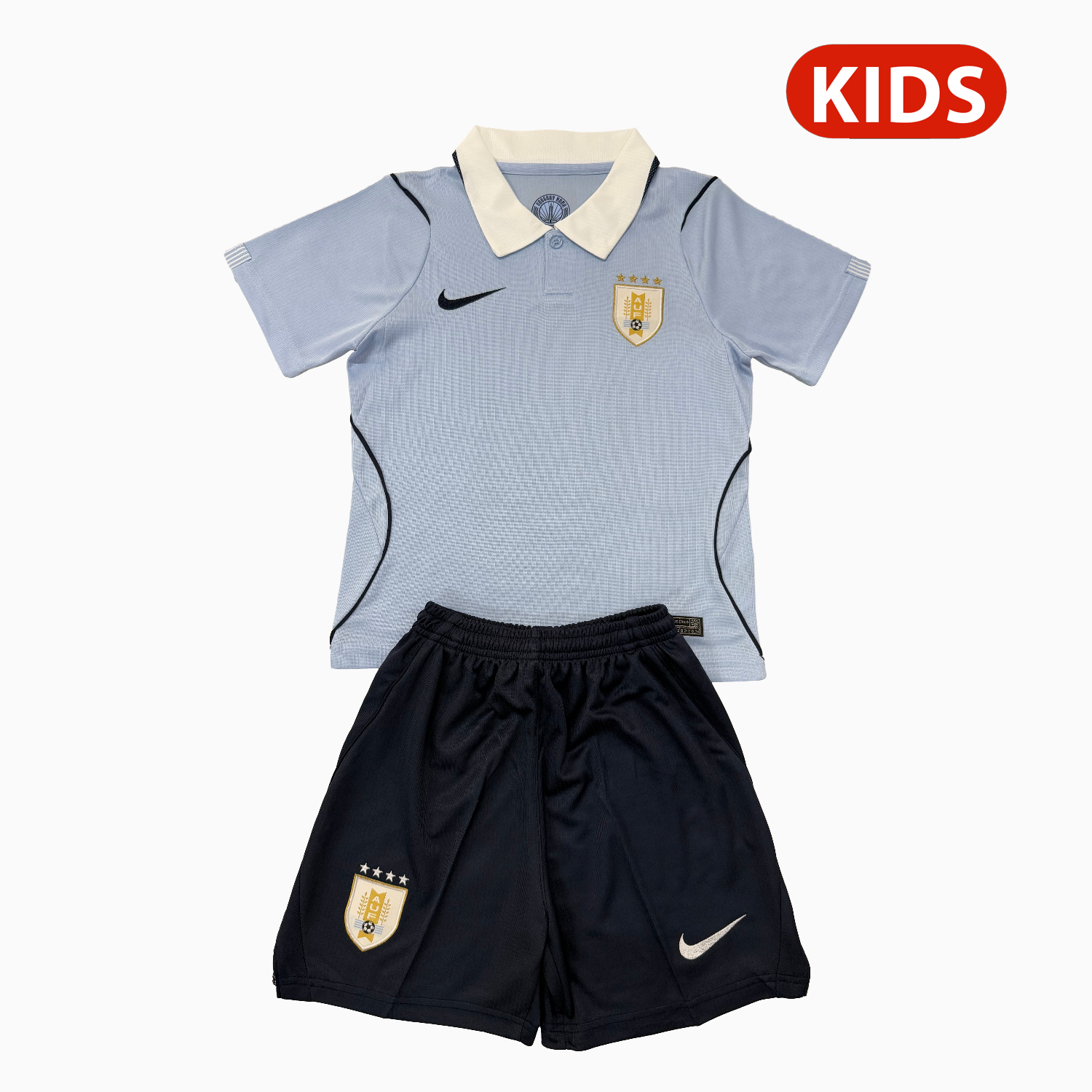 AlphaJersey-Uruguay 2026 Home Kids Kit