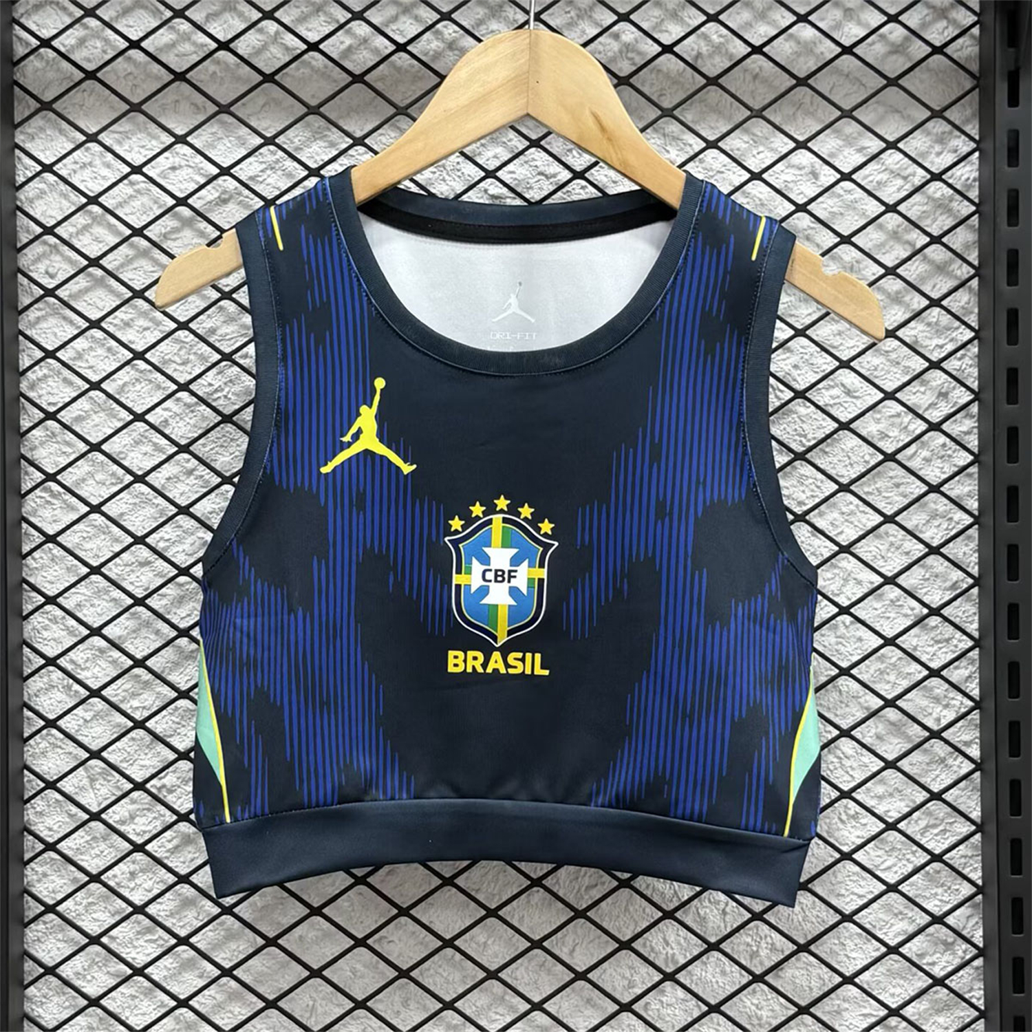 AlphaJersey-Women's Brazil 2026 Away Yoga Vest