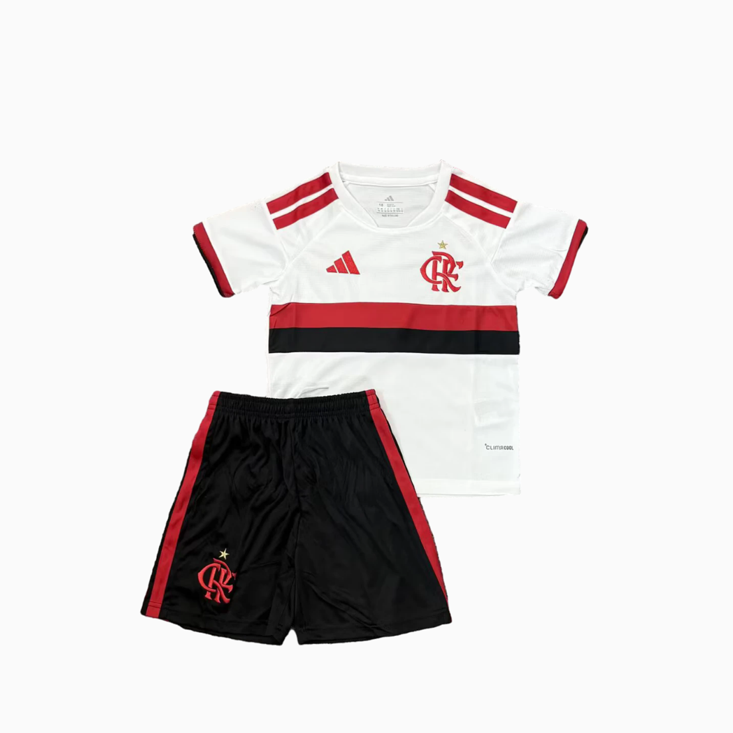 AlphaJersey-Flamengo 26-27 Away Unsponsored Kids Kit