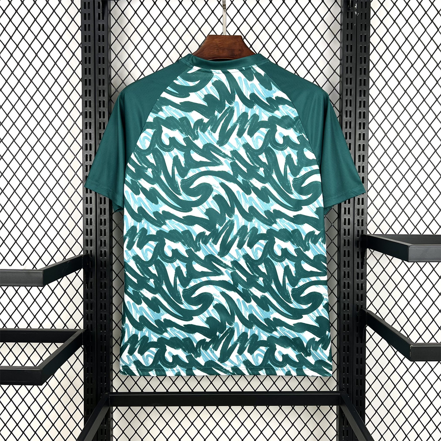 AlphaJersey-Portugal 2026 Pre-Match Teal Green Jersey - Fans Version