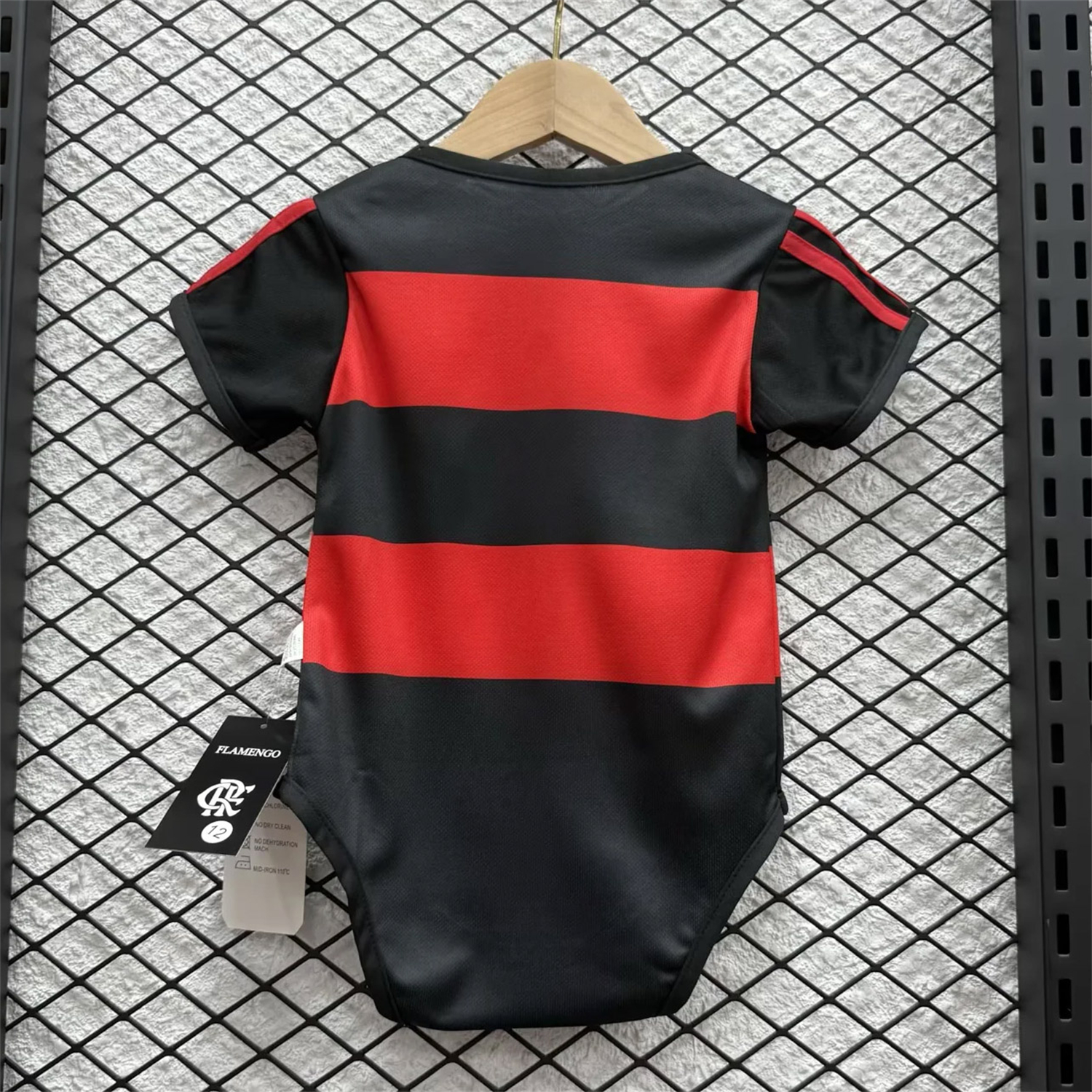 AlphaJersey-Flamengo 26-27 Home Baby Crawling Suit