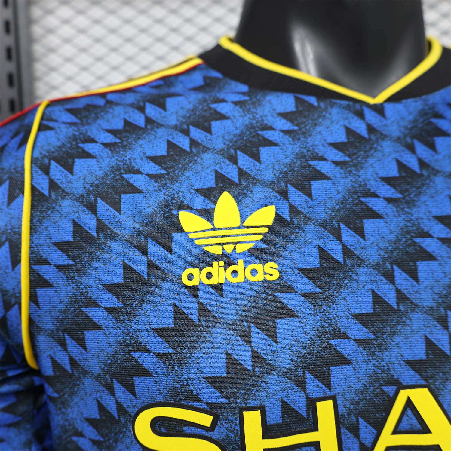 AlphaJersey-Manchester United 26-27 Retro Style Casual Dark Blue Special Jersey - Player Version