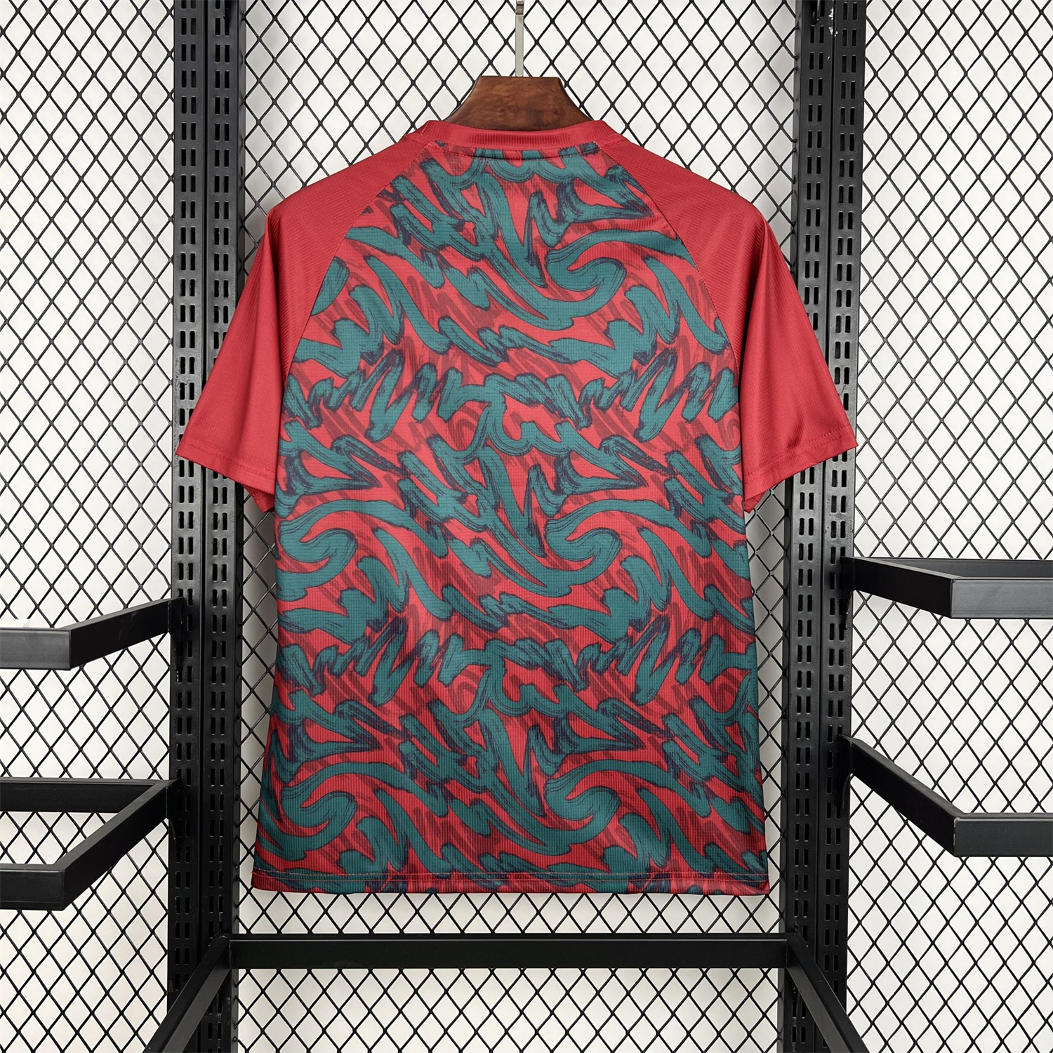 AlphaJersey-Portugal 2026 Pre-Match Deep Red Jersey - Fans Version