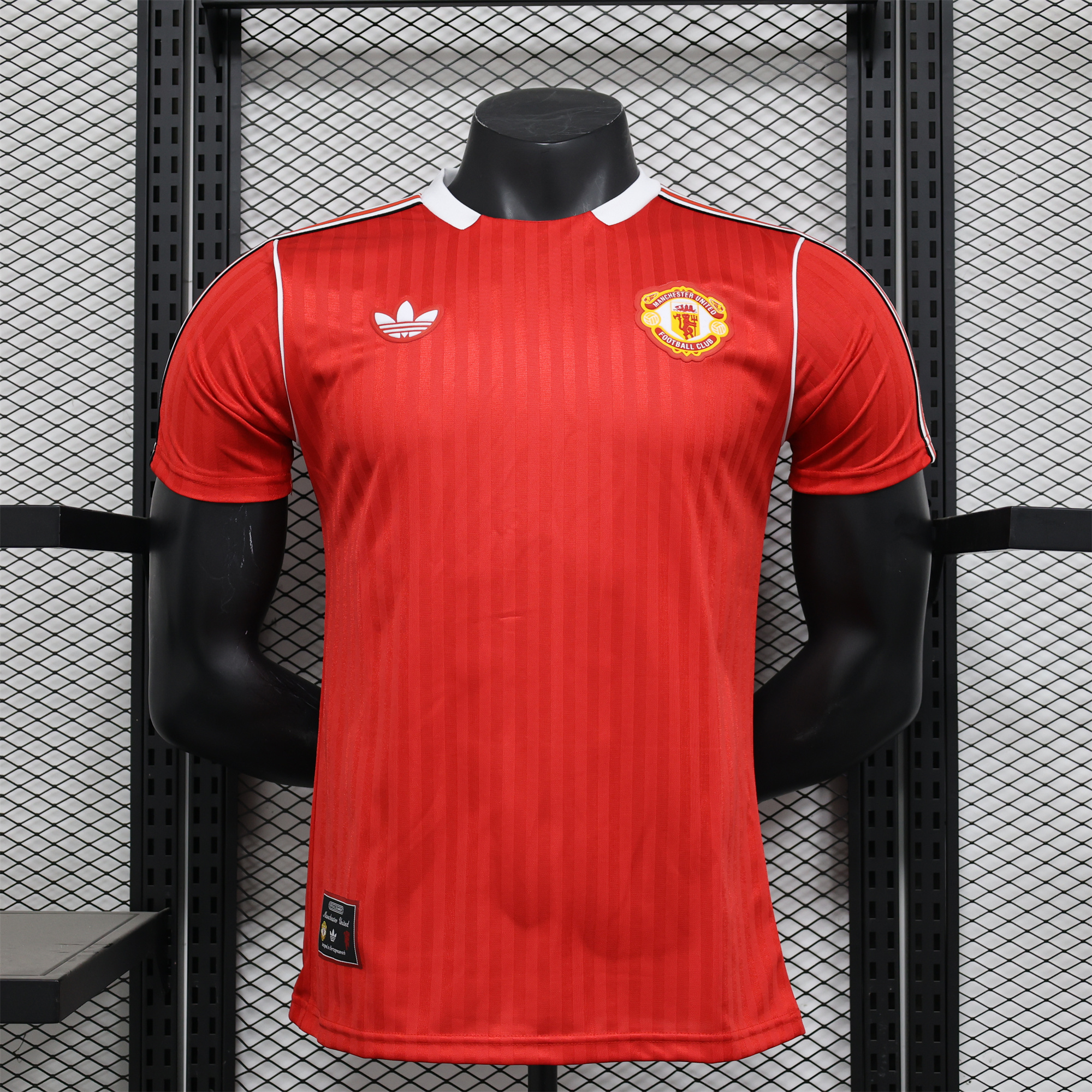 AlphaJersey-Manchester United 2025 Red Icon Retro Jersey - Player Version