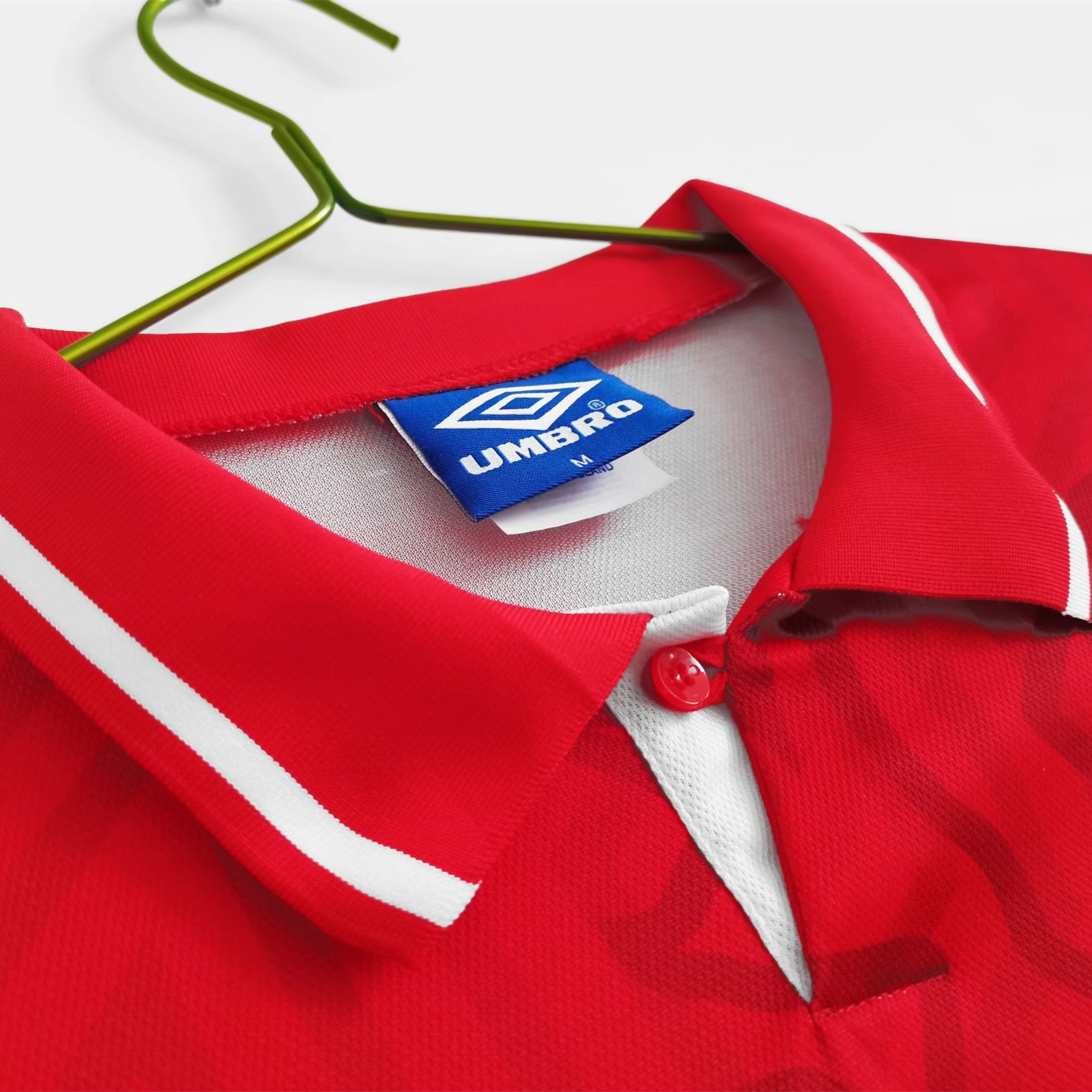 AlphaJersey-Retro Wales 1992 Home Stadium Jersey