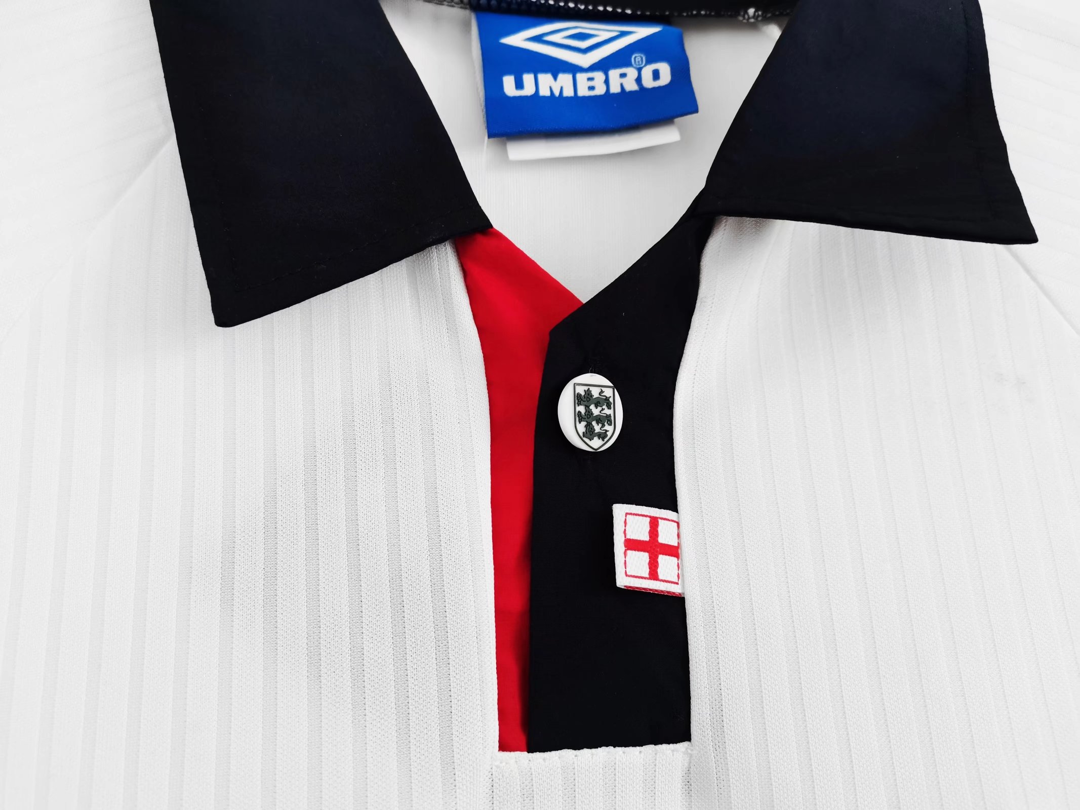 AlphaJersey-Retro England 1998 Home Stadium Jersey