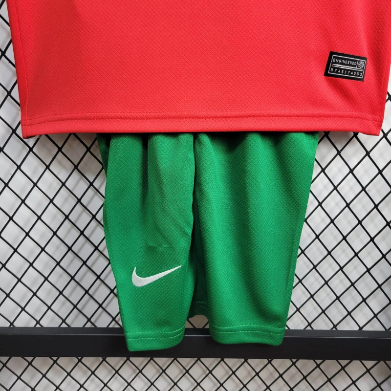 AlphaJersey-Portugal 2024 Home Stadium Kids Kit
