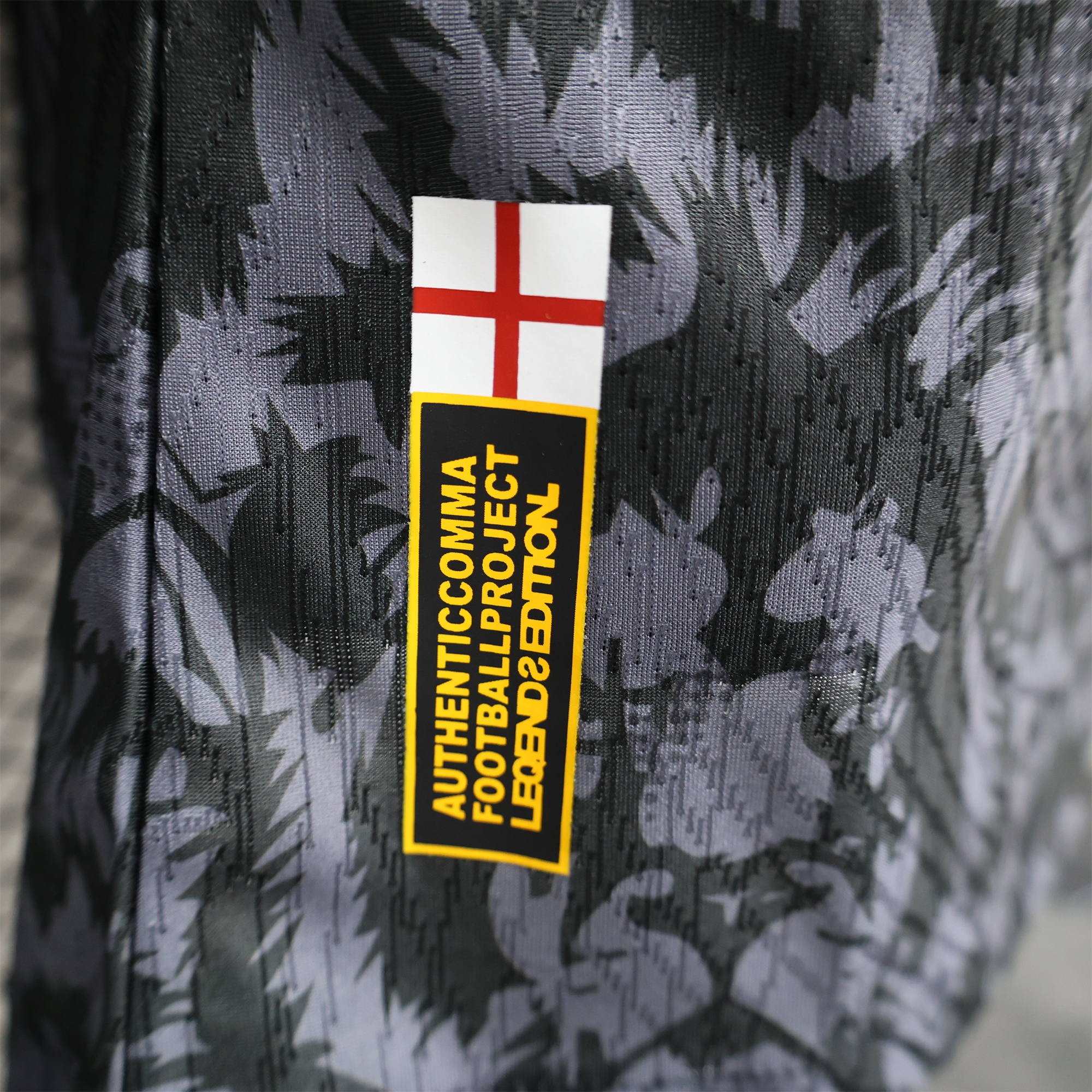 AlphaJersey-England 2024 Black The Lions Special Edition Jersey - Player Version