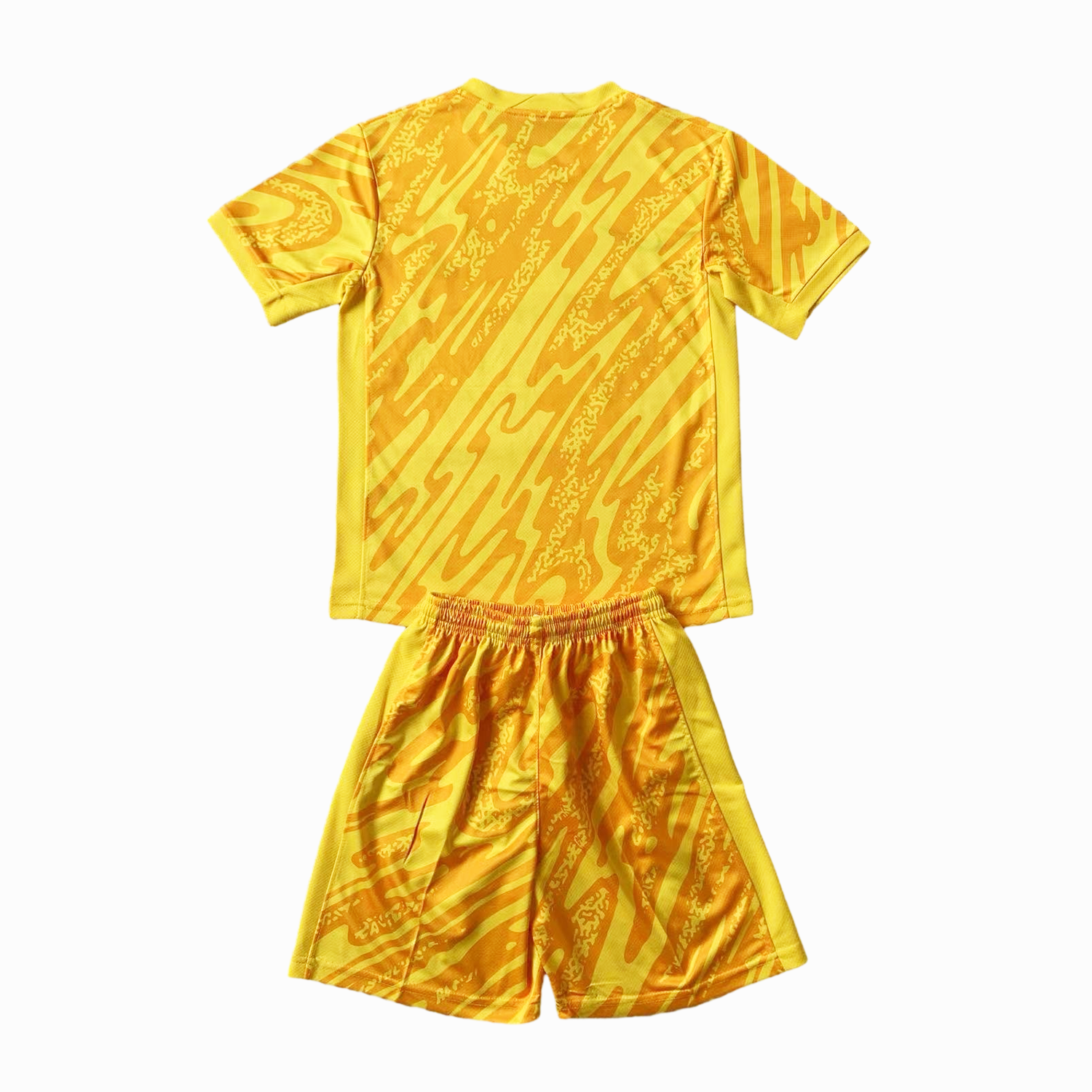 AlphaJersey-Portugal 2024 Goalkeeper Kids Kit - Yellow