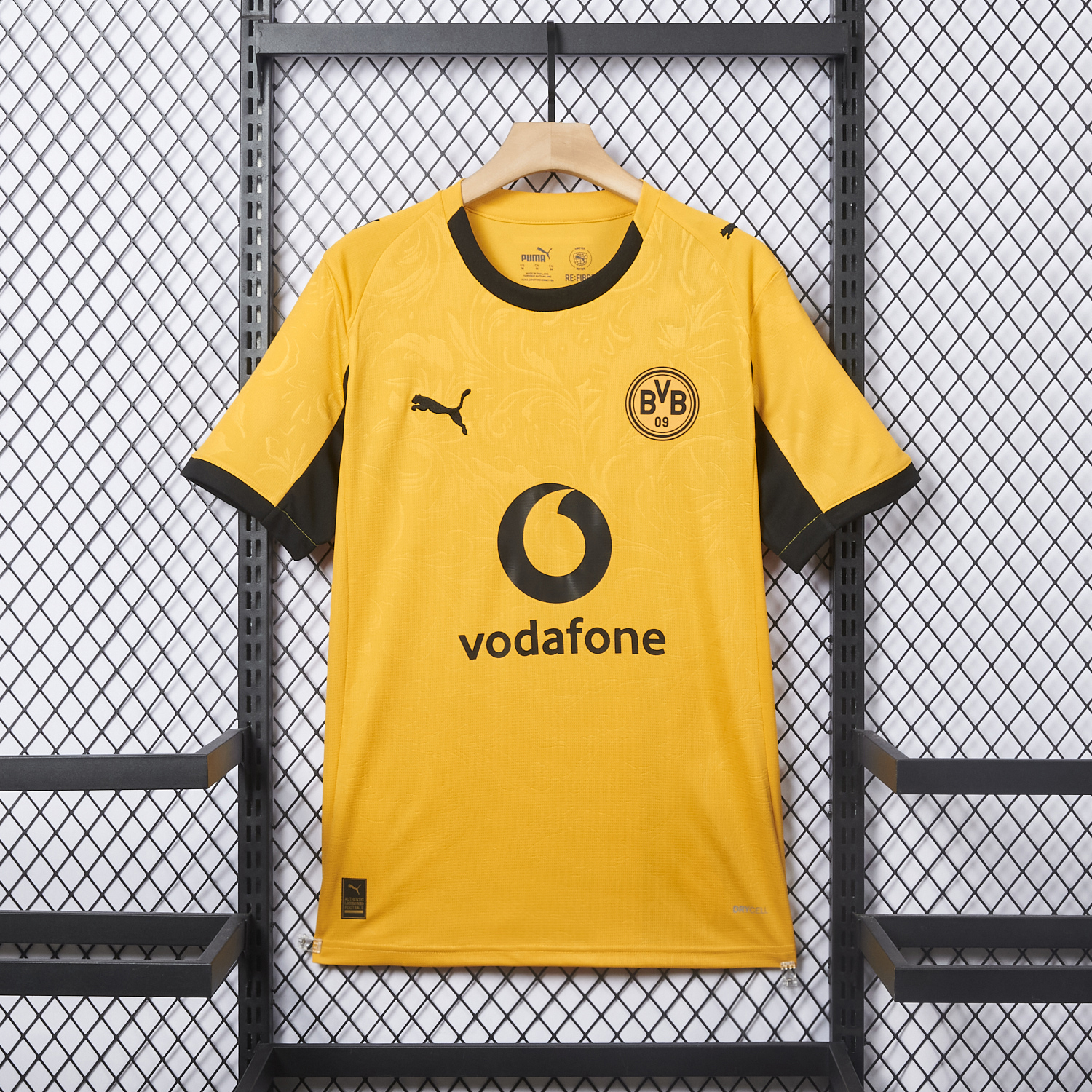 AlphaJersey-Dortmund 25-26 Yellow Cup Jersey With Sponsors - Fans Version