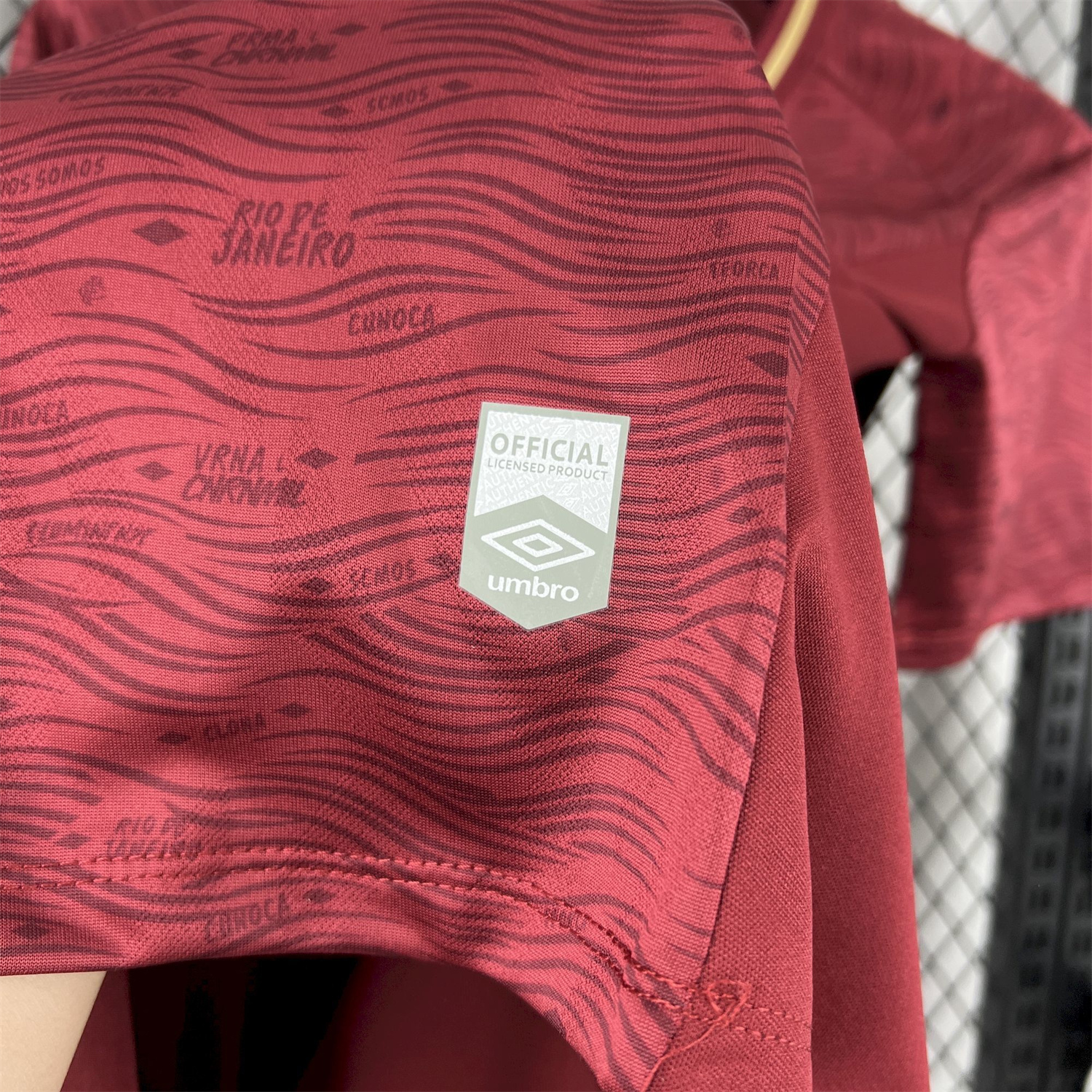 AlphaJersey-Fluminense 25-26 Third Red Jersey - Fans Version