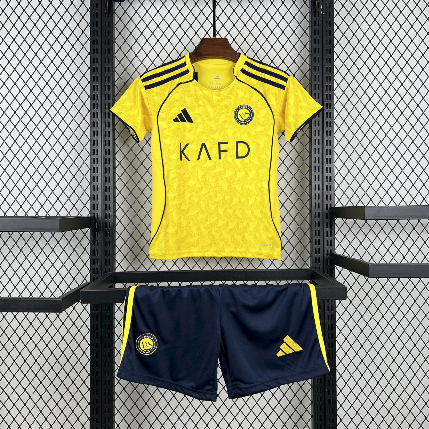 AlphaJersey-Al Nassr Riyadh Victory 25-26 Home Kids Kit