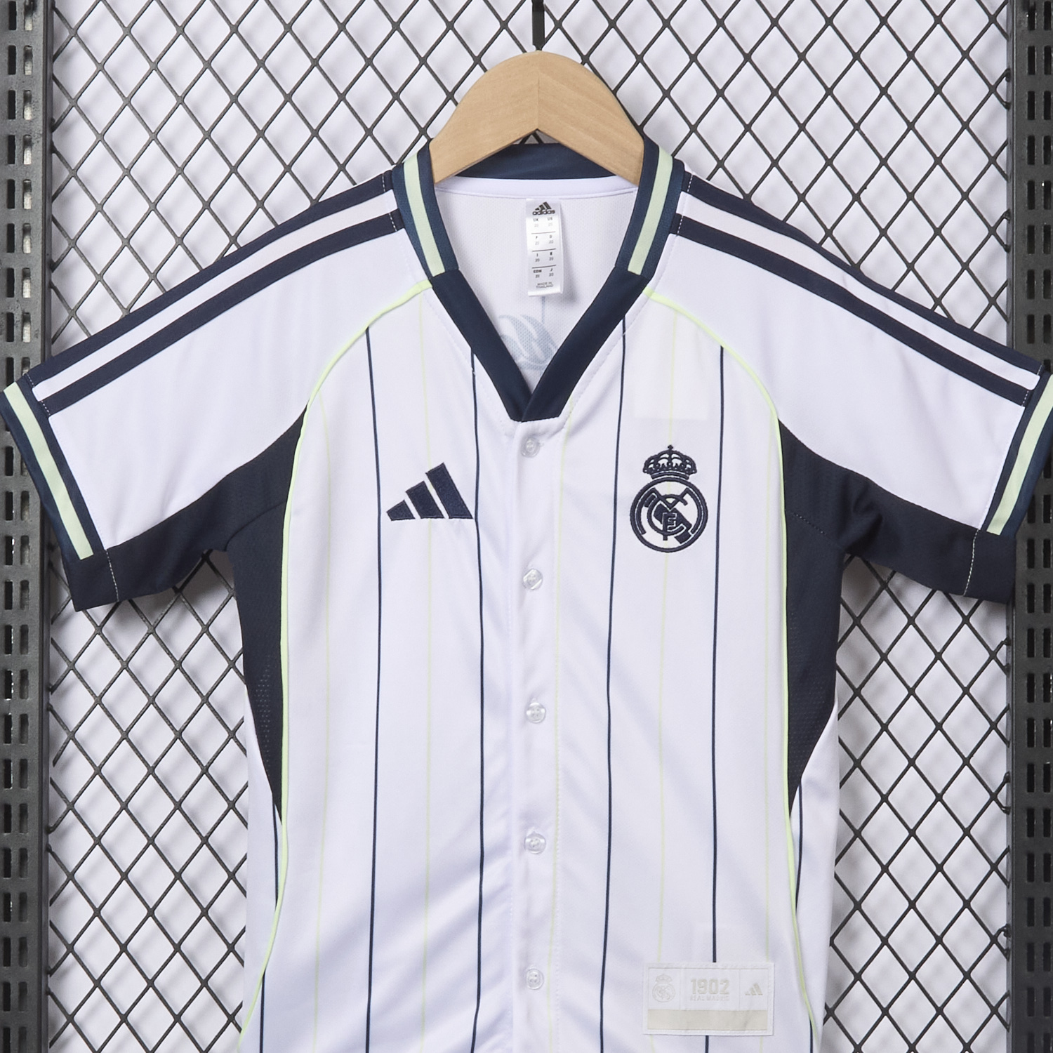 AlphaJersey-Real Madrid 25-26 White Baseball Kids Kit