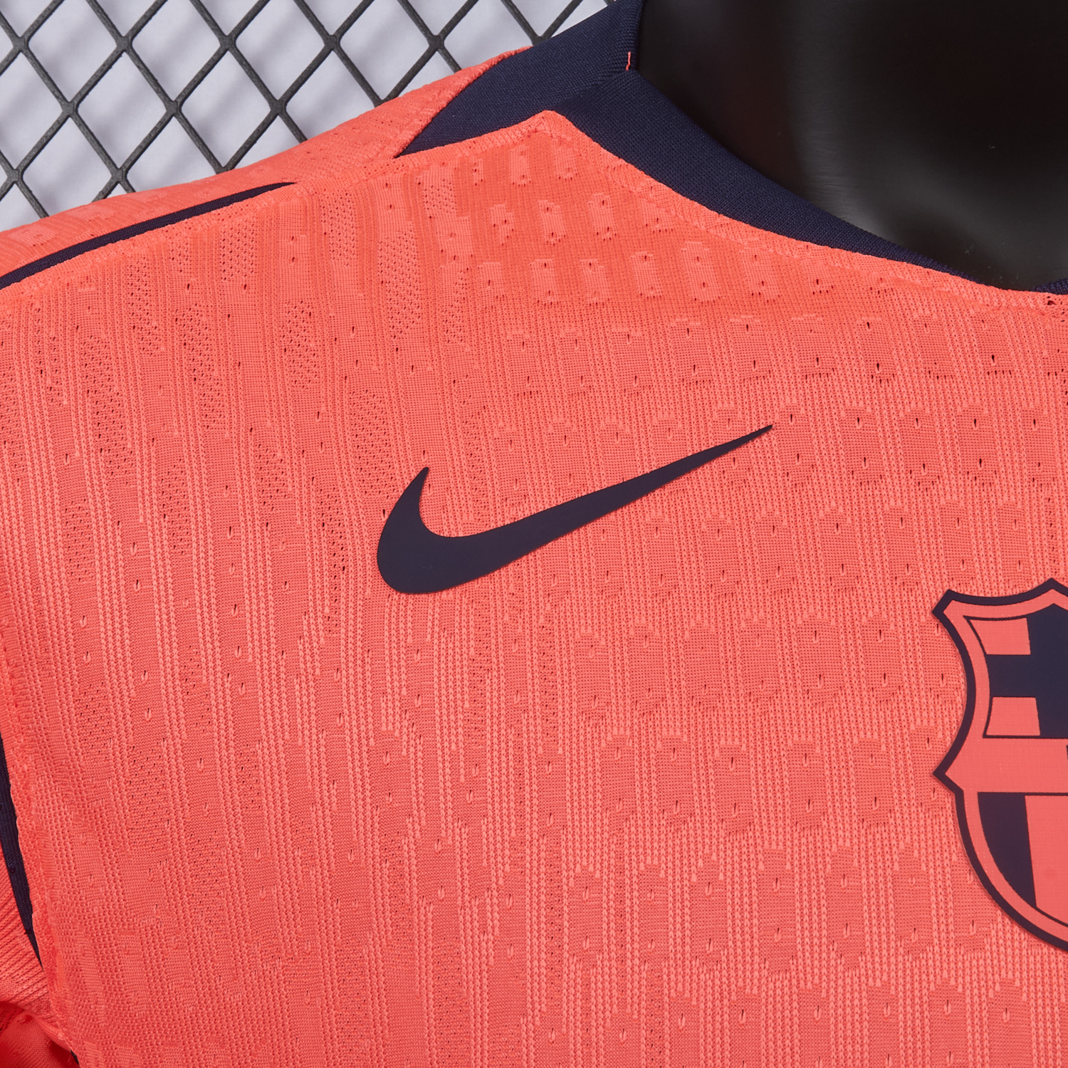 AlphaJersey-Barcelona 25-26 Third Orange Jersey - Player Version