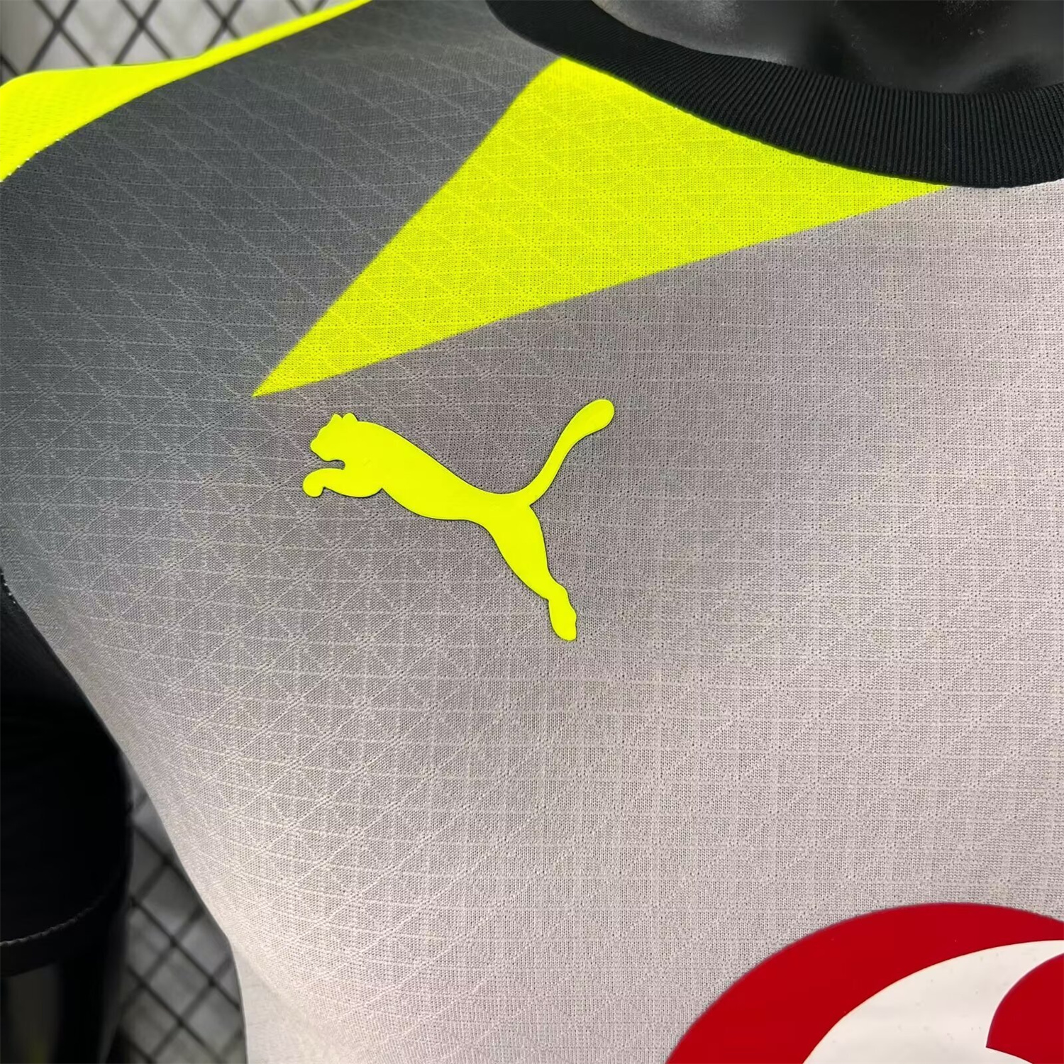 AlphaJersey-Dortmund 25-26 Away Silver Mist Jersey - Player Version