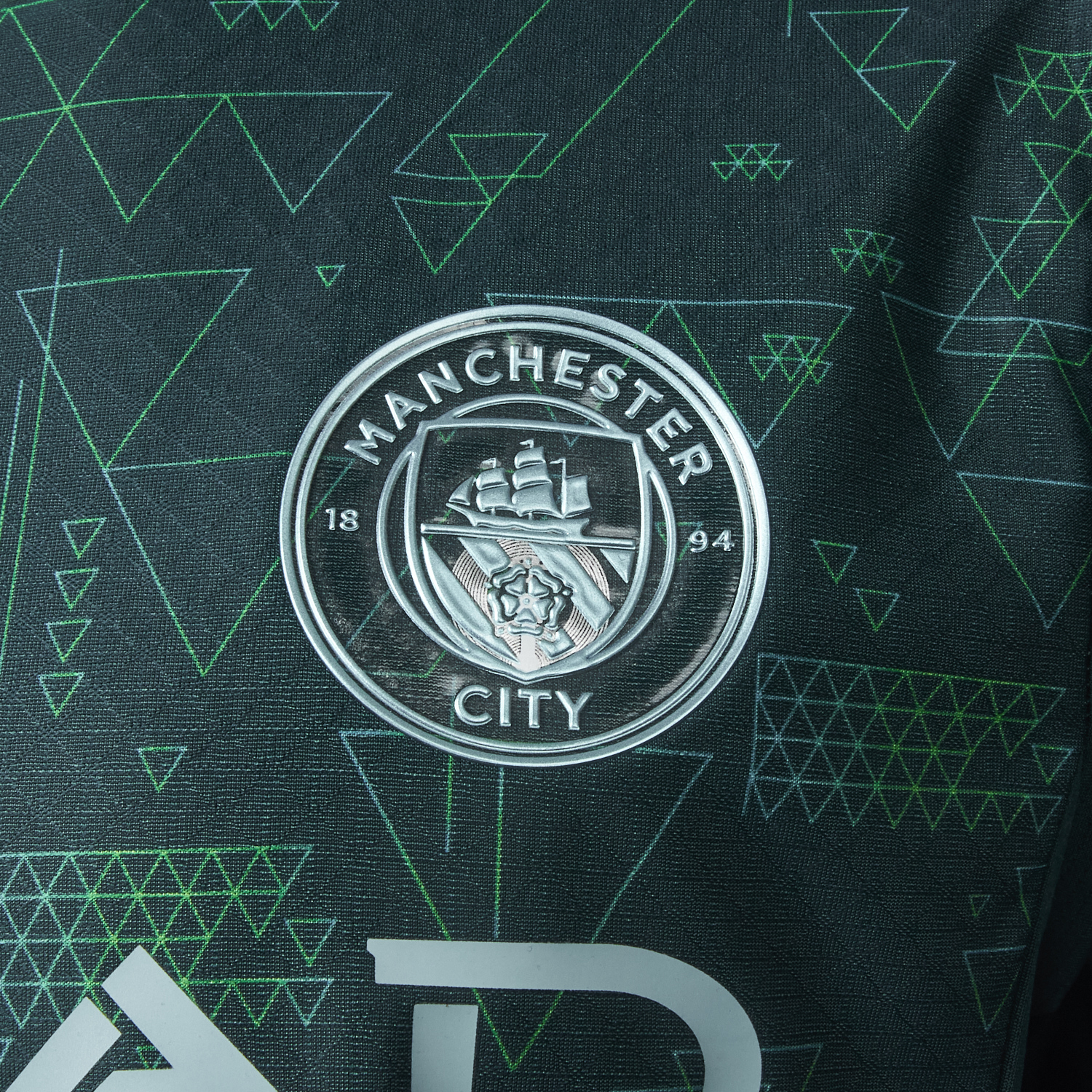 AlphaJersey-Manchester City 25-26 Fourth Green Jersey - Player Version