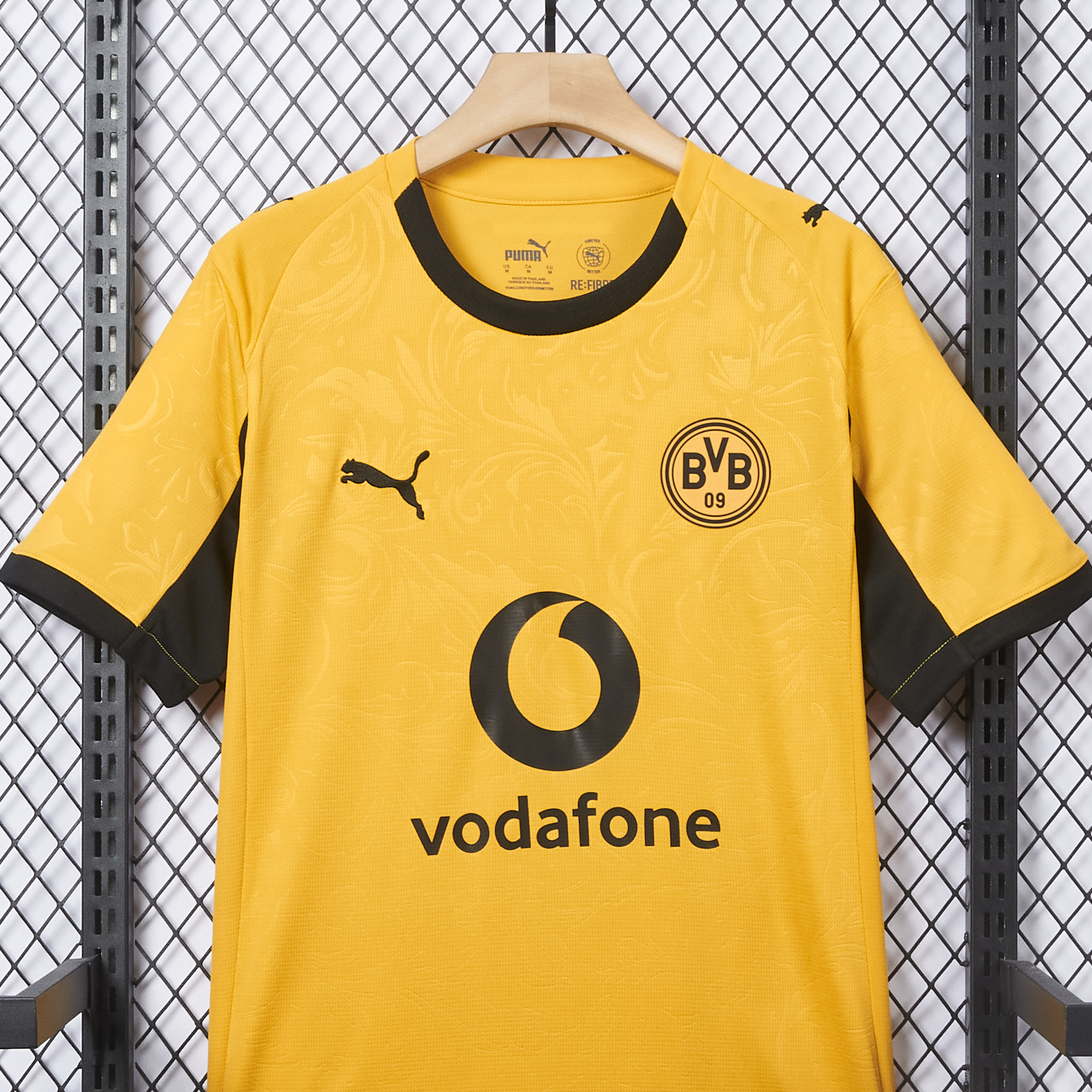 AlphaJersey-Dortmund 25-26 Yellow Cup Jersey With Sponsors - Fans Version