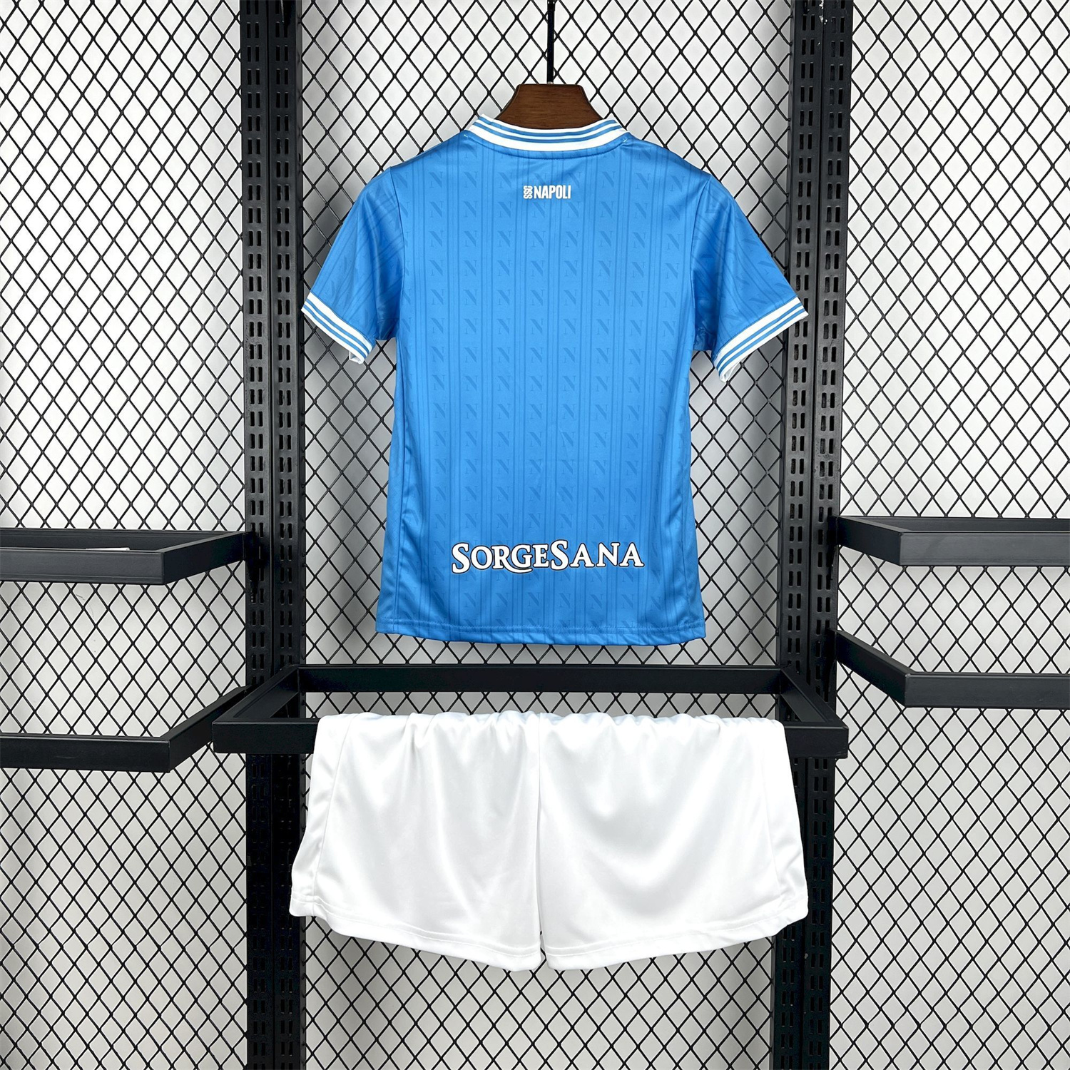 AlphaJersey-Napoli 25-26 Home Kids Kit