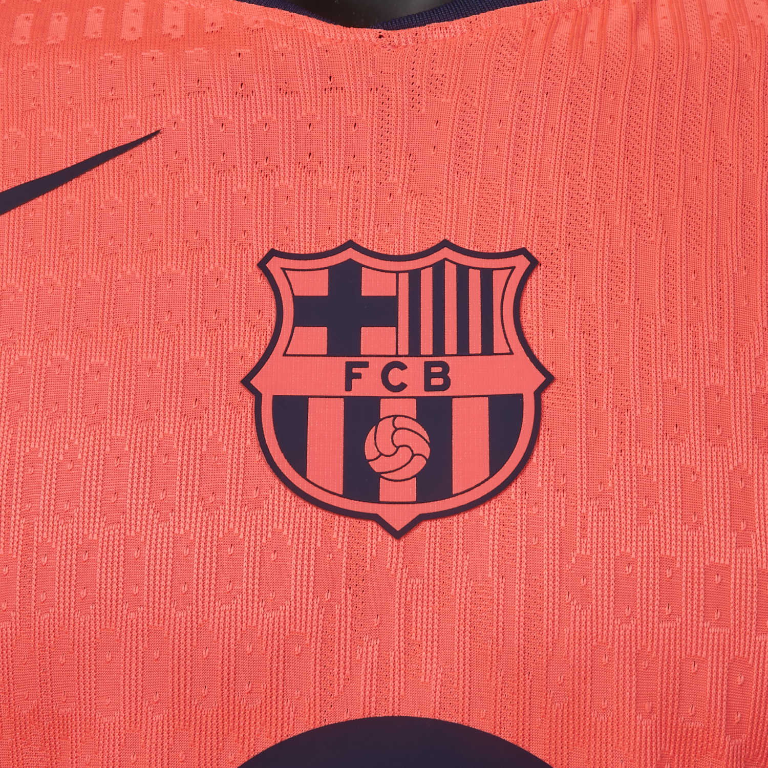 AlphaJersey-Barcelona 25-26 Third Orange Jersey - Player Version