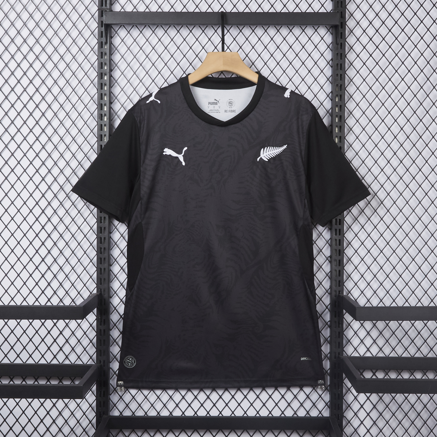 AlphaJersey-New Zealand 2026 Away Black Jersey - Fans Version