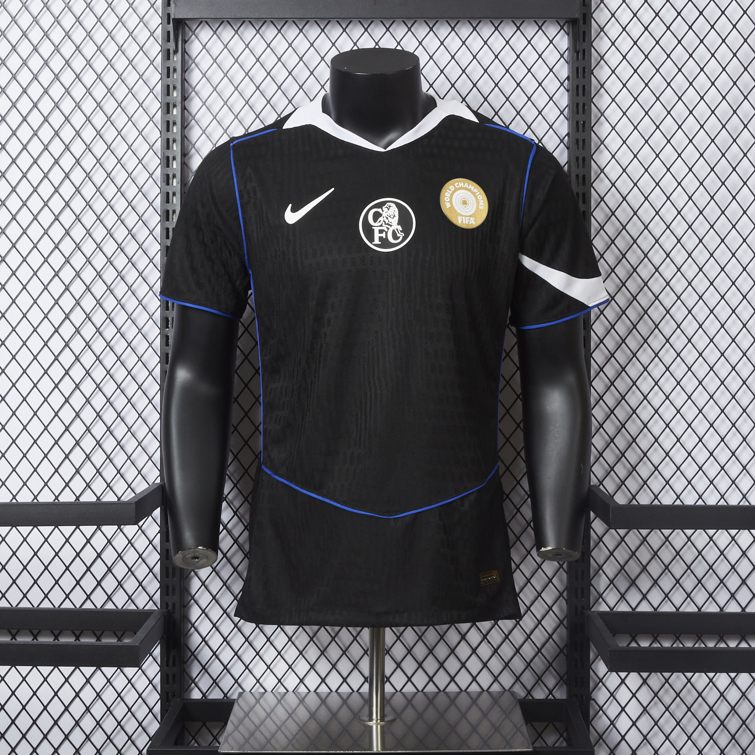 AlphaJersey-C.H.E.L.S.E.A 25-26 Third Unsponsored Black Jersey - Player Version