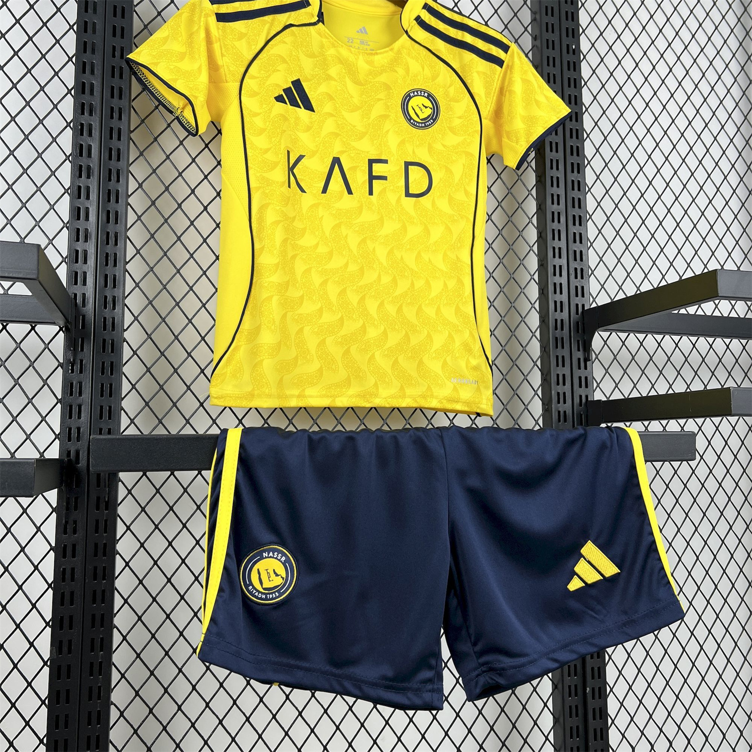 AlphaJersey-Al Nassr Riyadh Victory 25-26 Home Kids Kit