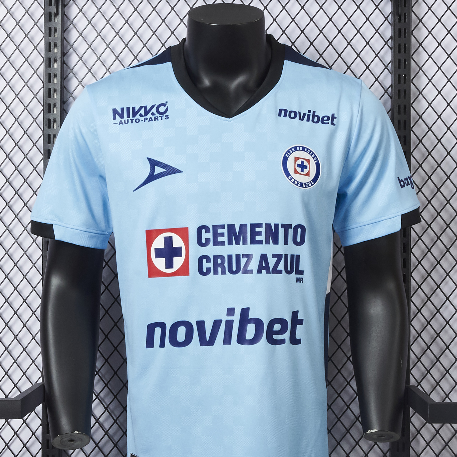 AlphaJersey-Cruz Azul 25-26 Goalkeeper Blue Jersey - Player Version